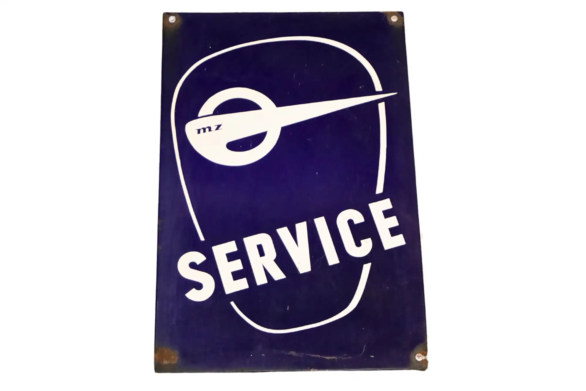 MZ Service Enamel Sign-For Sale