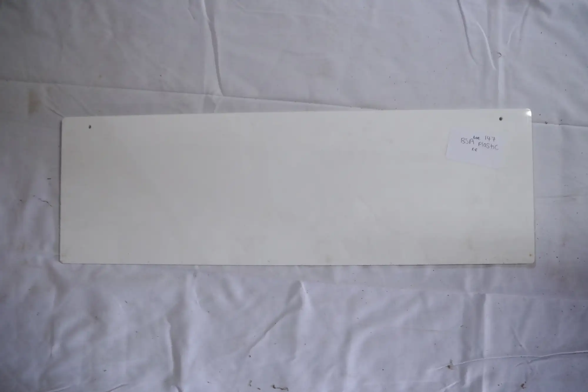 BSA Plastic Showroom Sign-For Sale