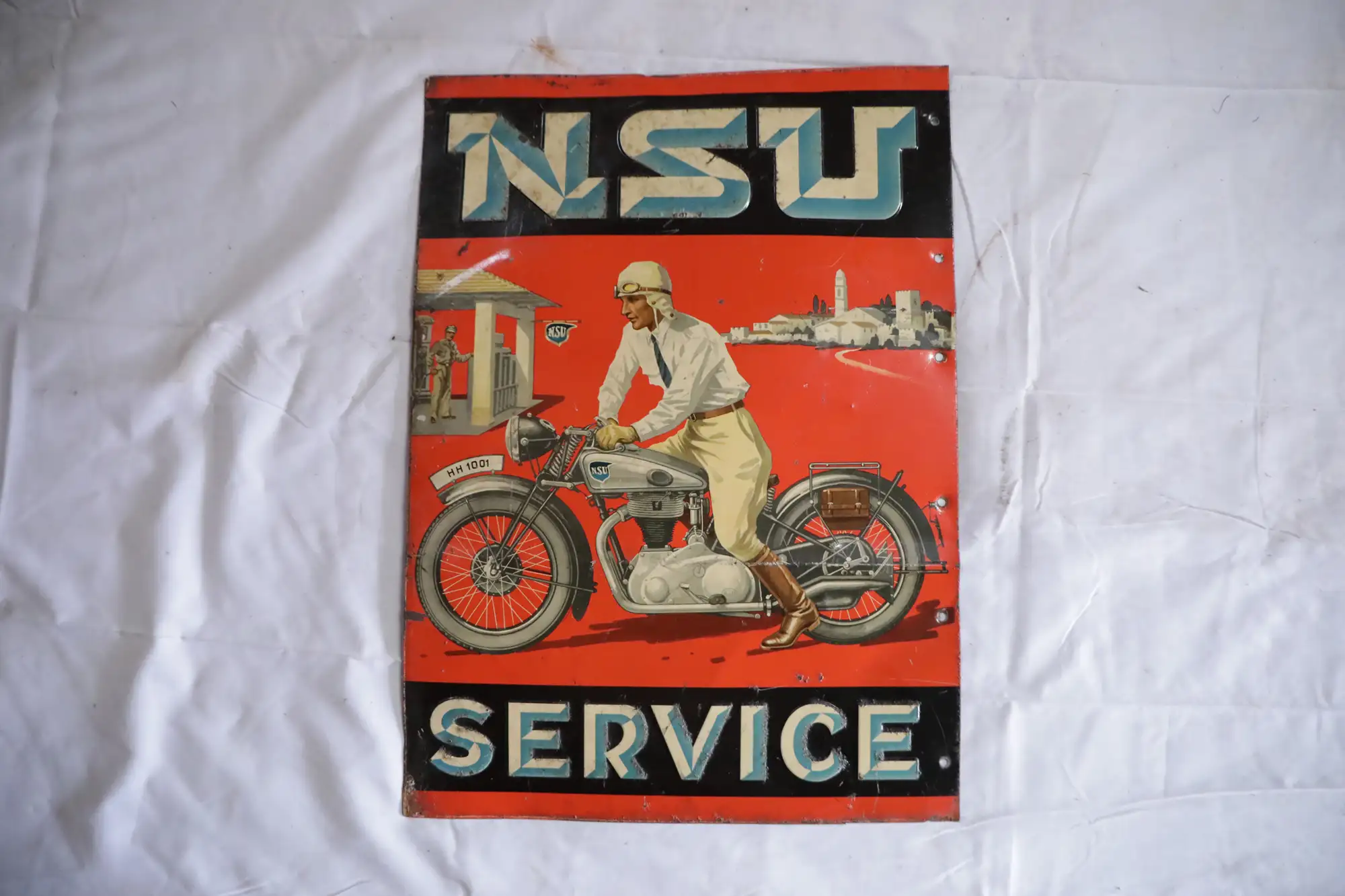 NSU Service Enamel Sign-For Sale
