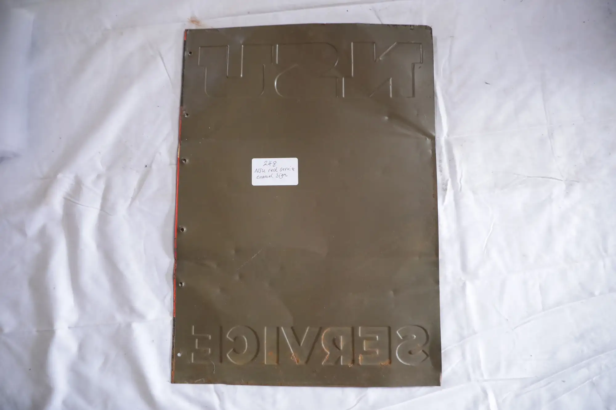 NSU Service Enamel Sign-For Sale
