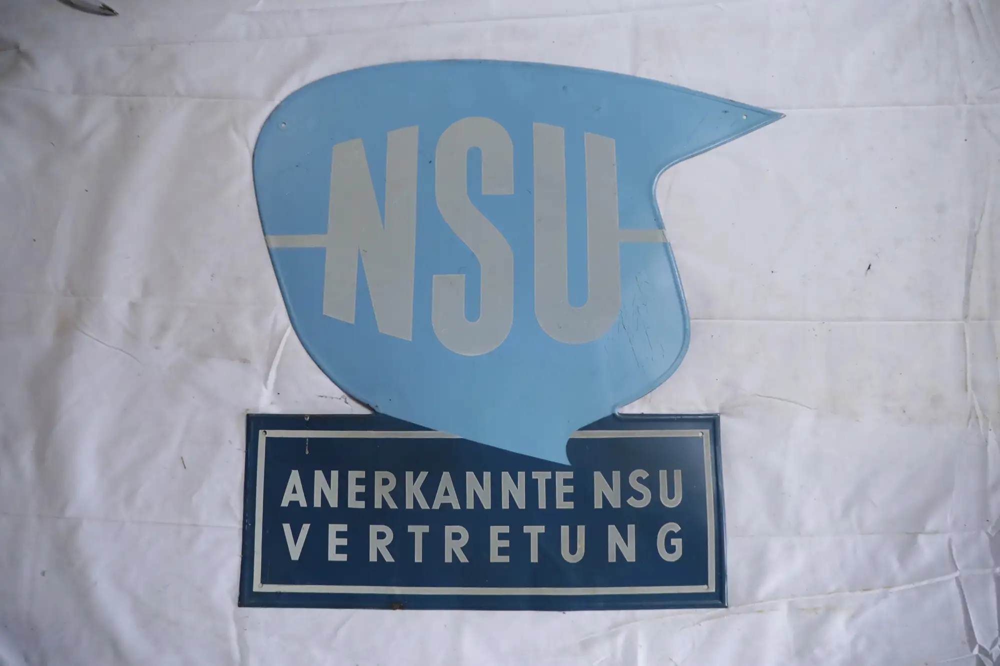 NSU Annerkante Enamel Sign-For Sale