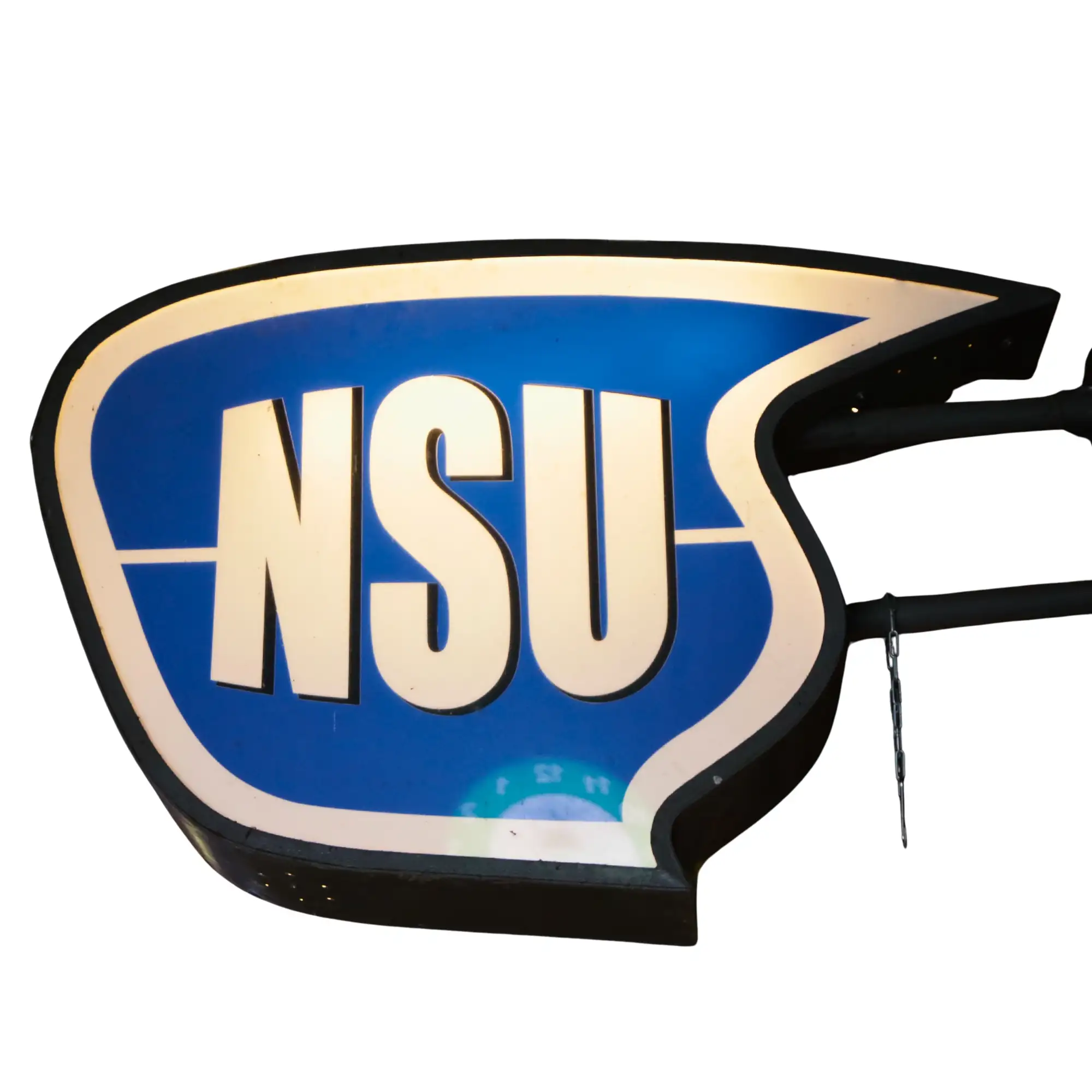 NSU Wall Mounted Light Box Showroom Sign-For Sale