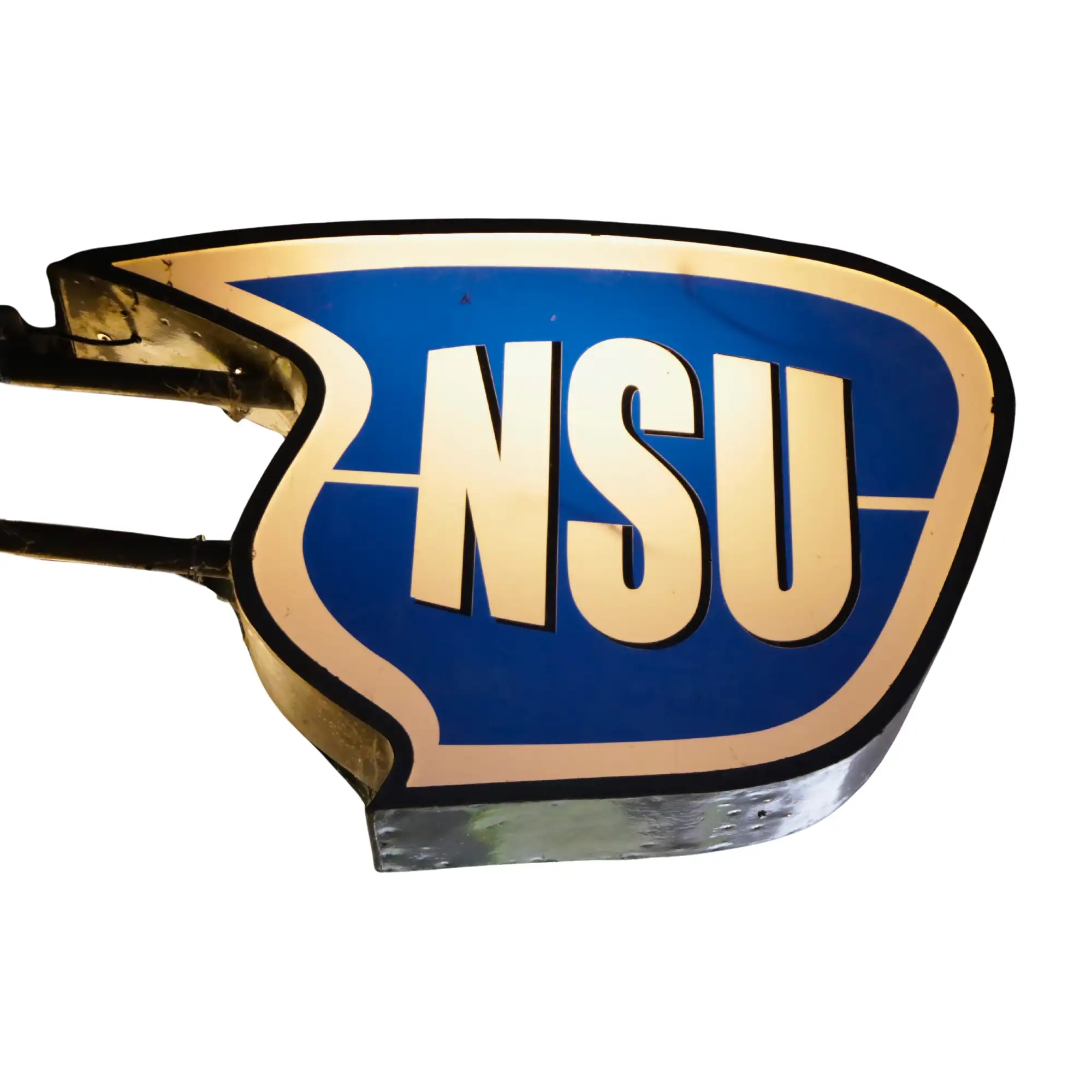 NSU Wall Mounted Light Box Showroom Sign-For Sale