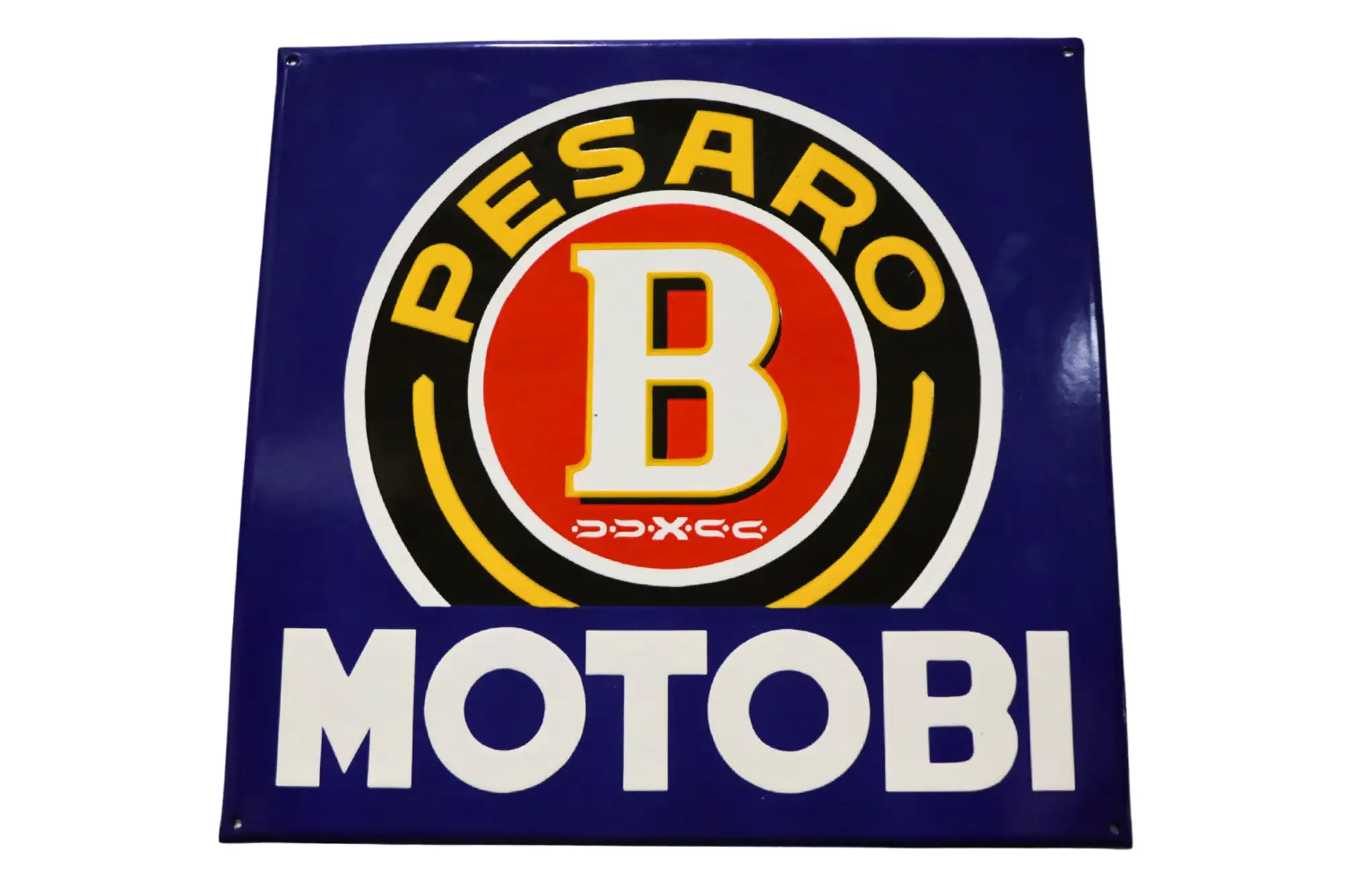 Pesaro Motobi Enamel Sign-For Sale