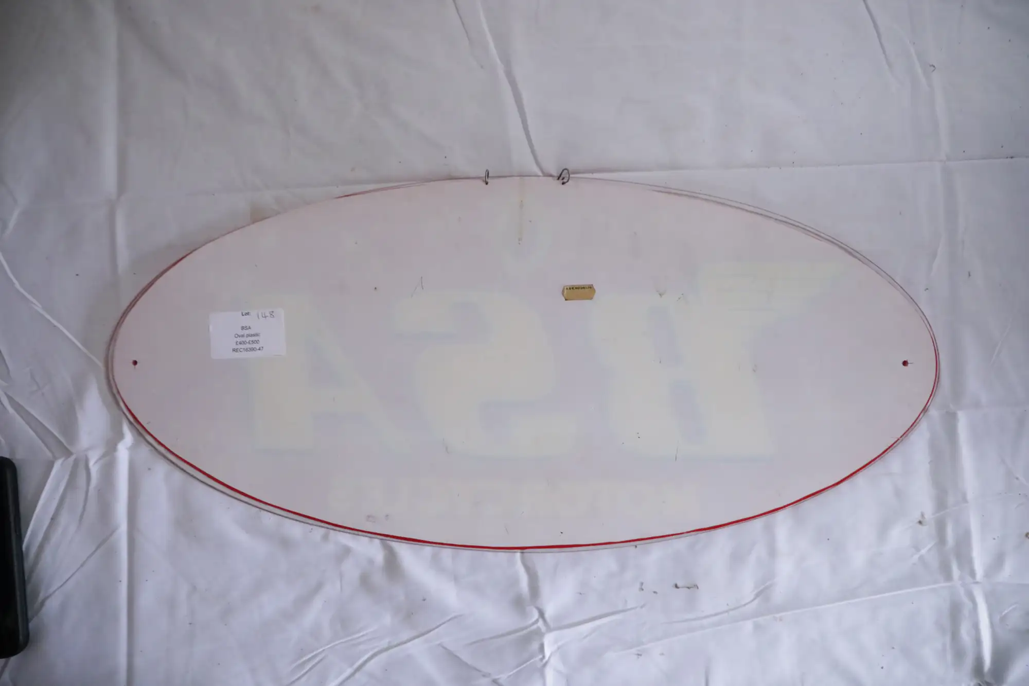 BSA Oval Plastic Showroom Sign-For Sale