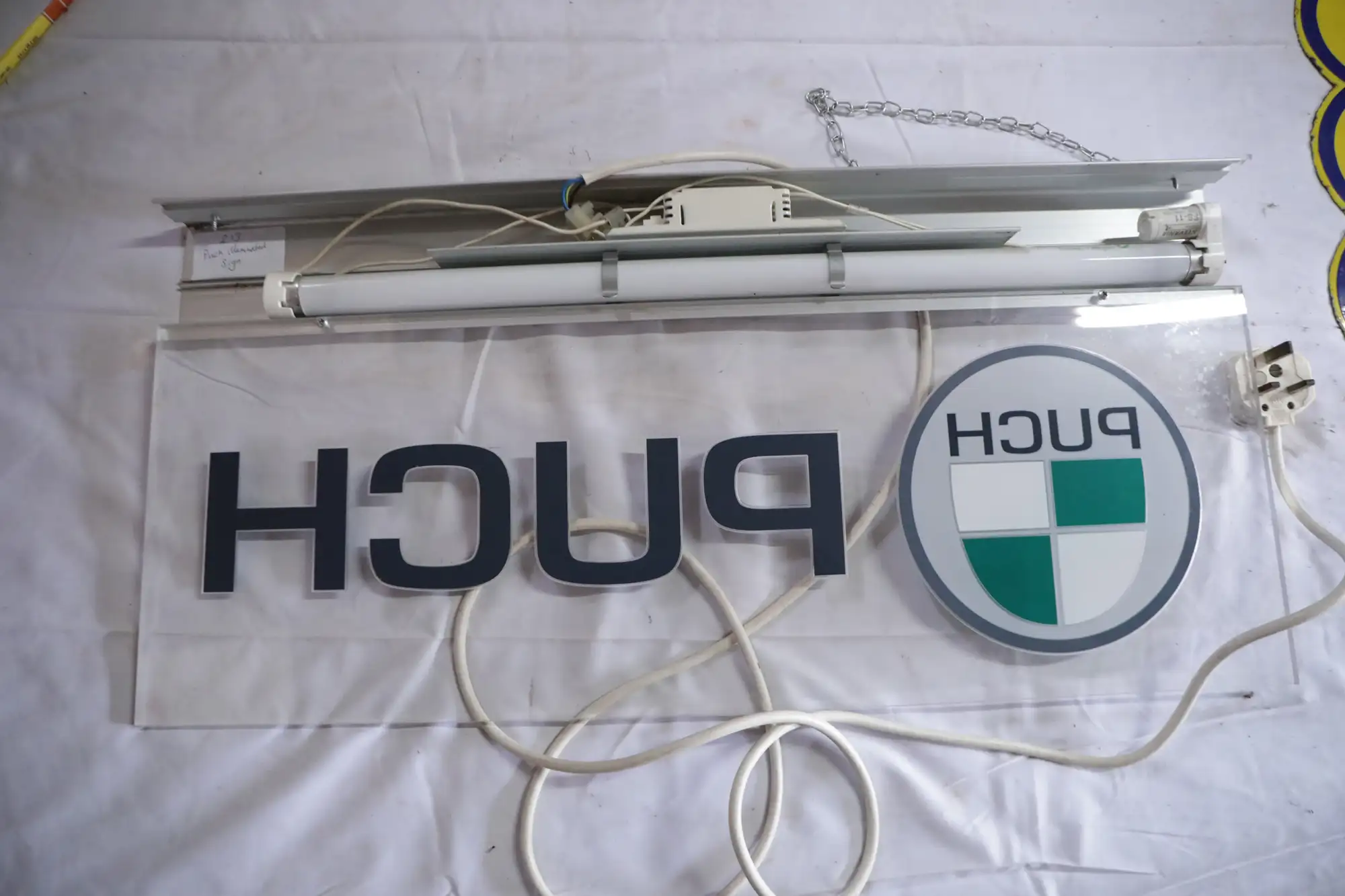 Puch Illuminated Showroom Sign-For Sale