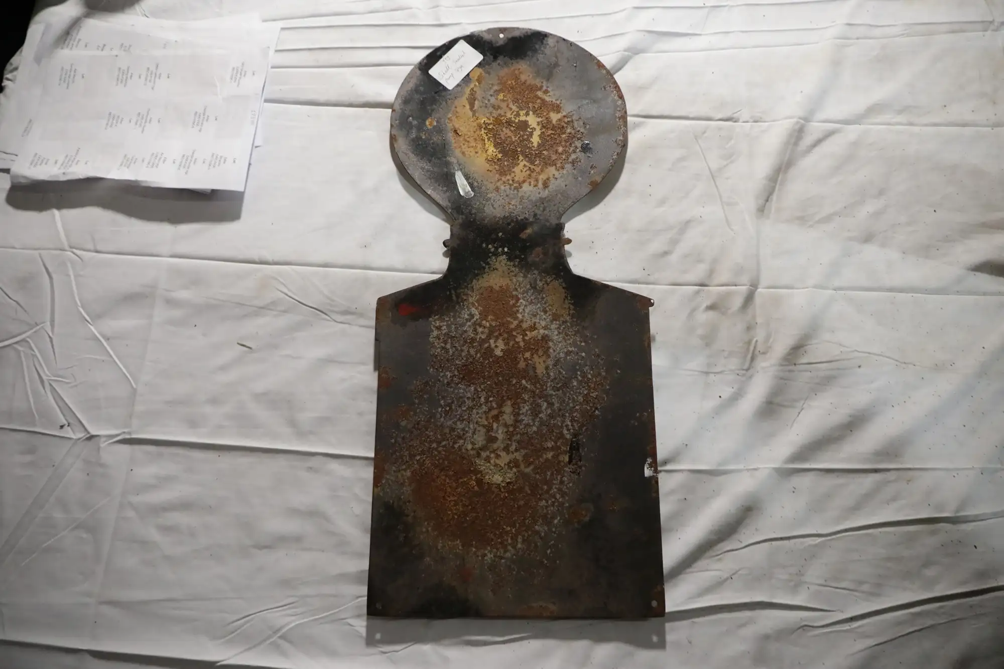 Shell Sealed Pump Enamel Sign-For Sale