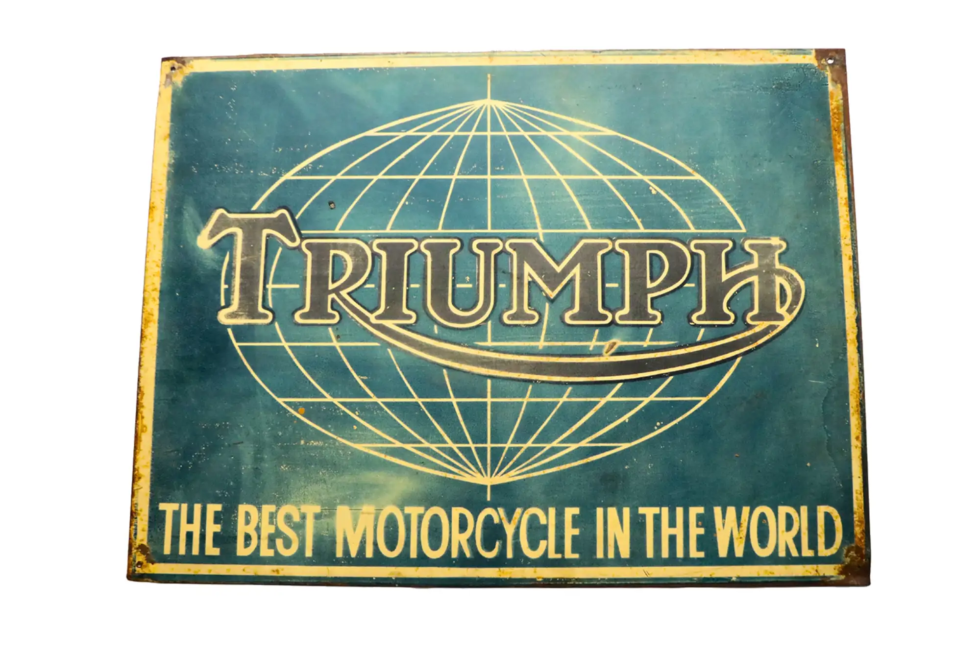 Triumph Enamel Sign-For Sale