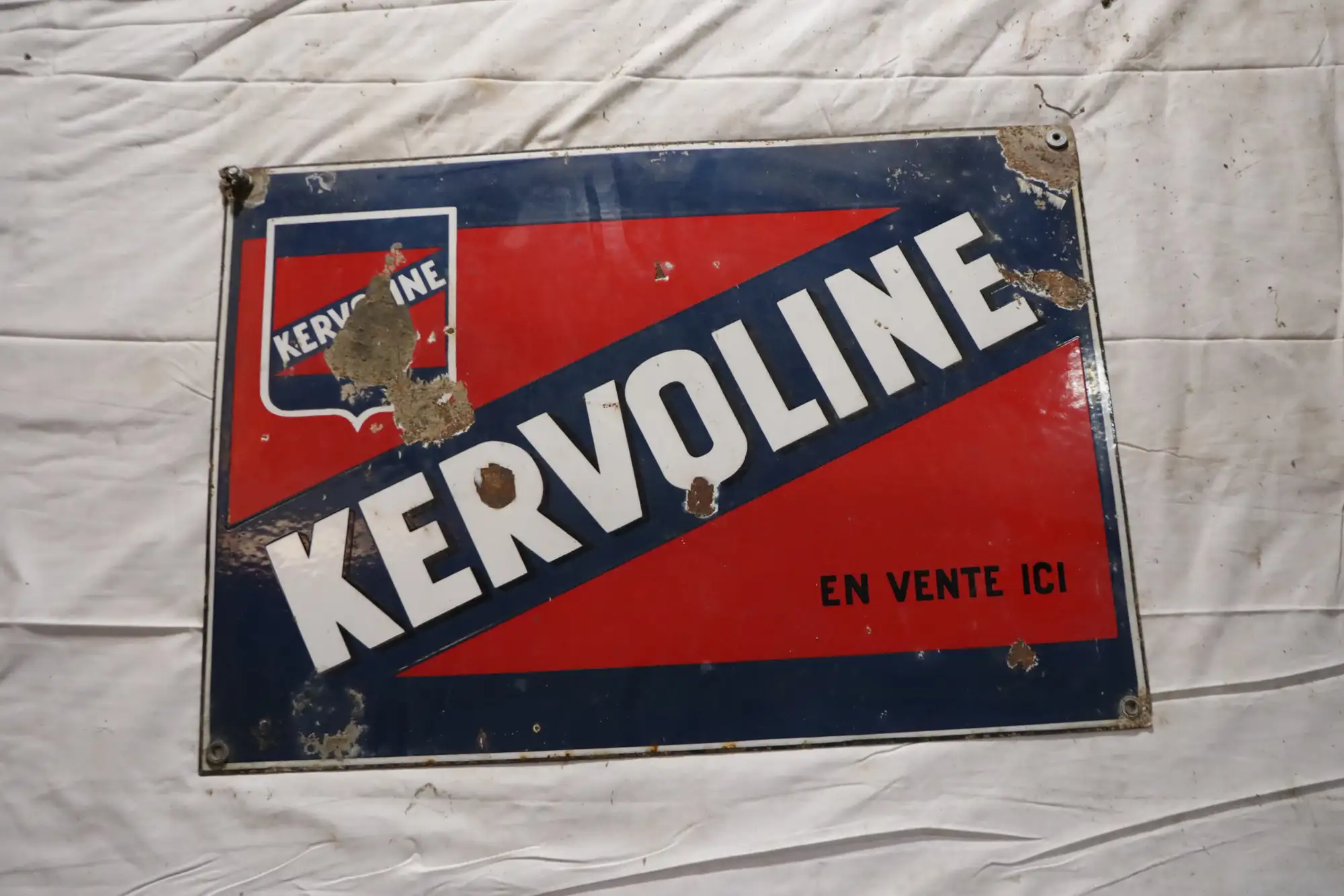 Triumph Motor Cycles Authorised Dealer Oval Pressed Tin -For Sale