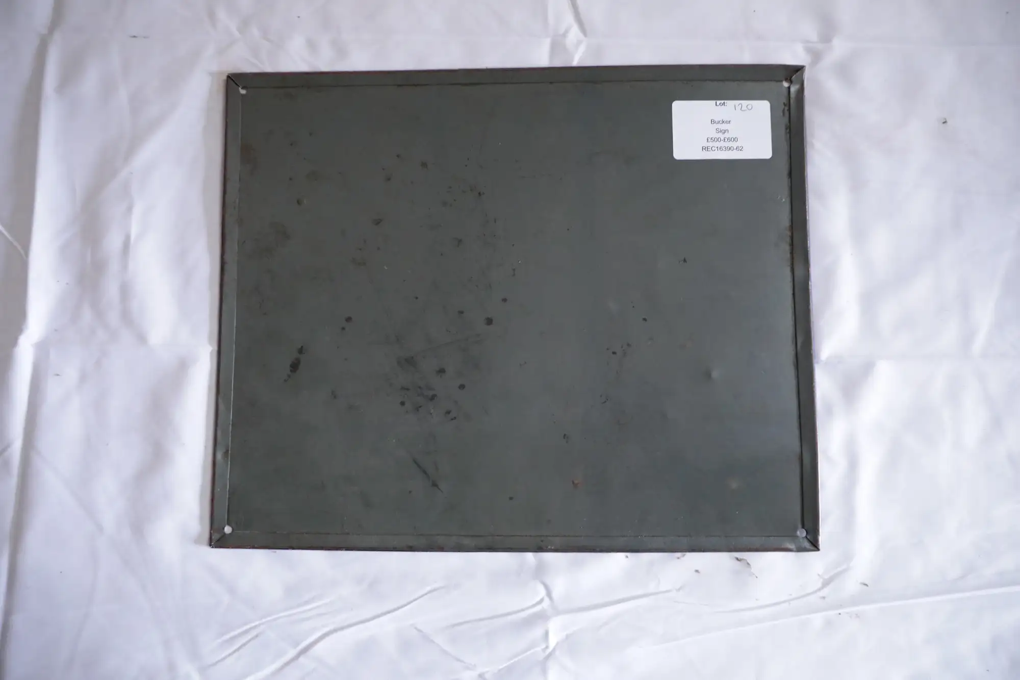 Bucker Motorrader Enamel Sign-For Sale