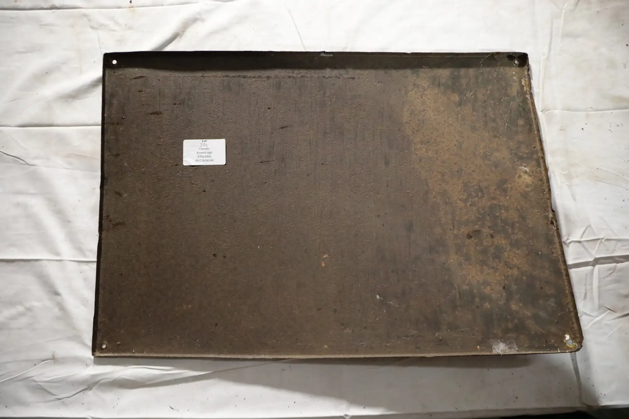 Ceccato Moto Servizio Enamel Sign-For Sale