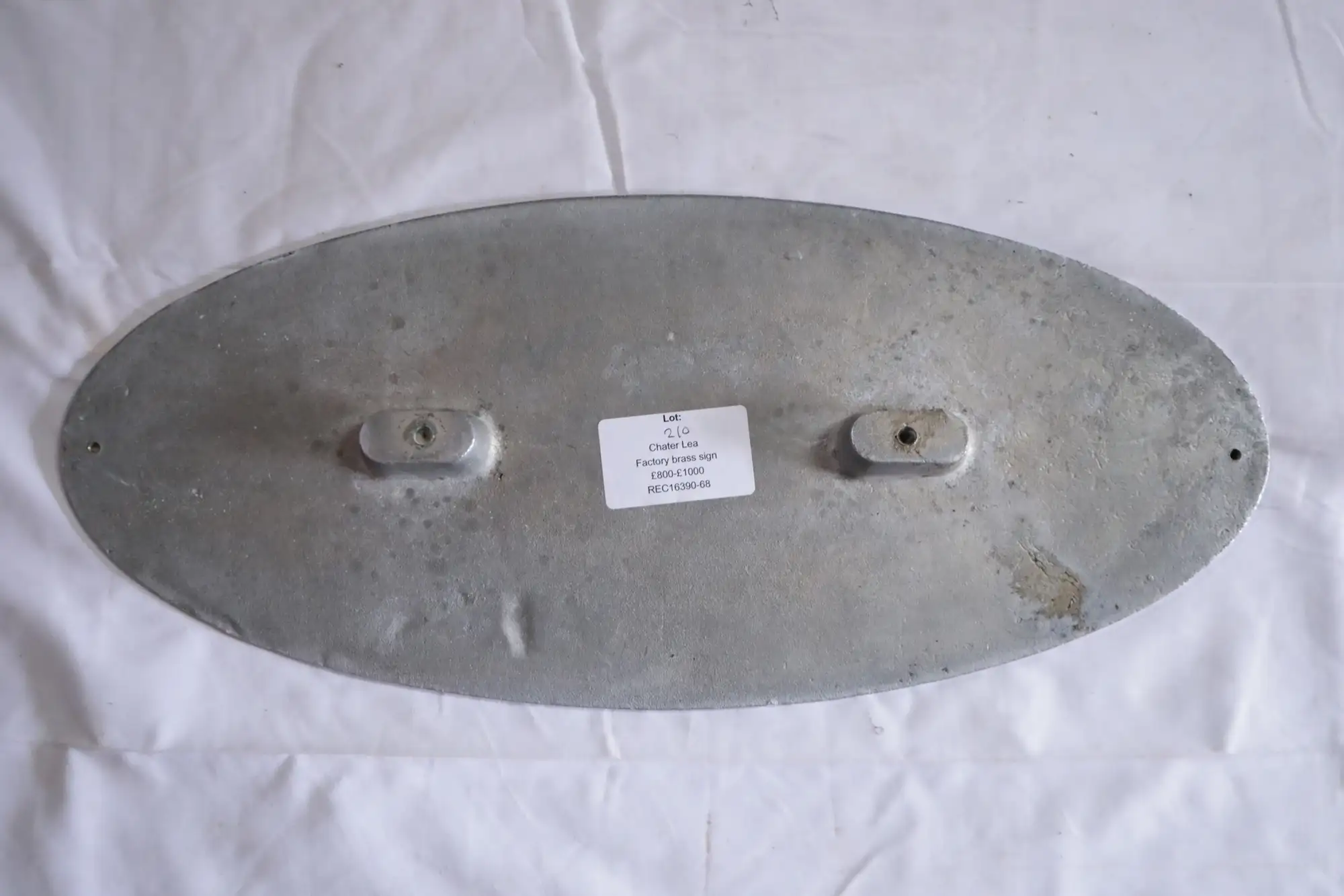 Chater Lea Cast Aluminium Sign-For Sale