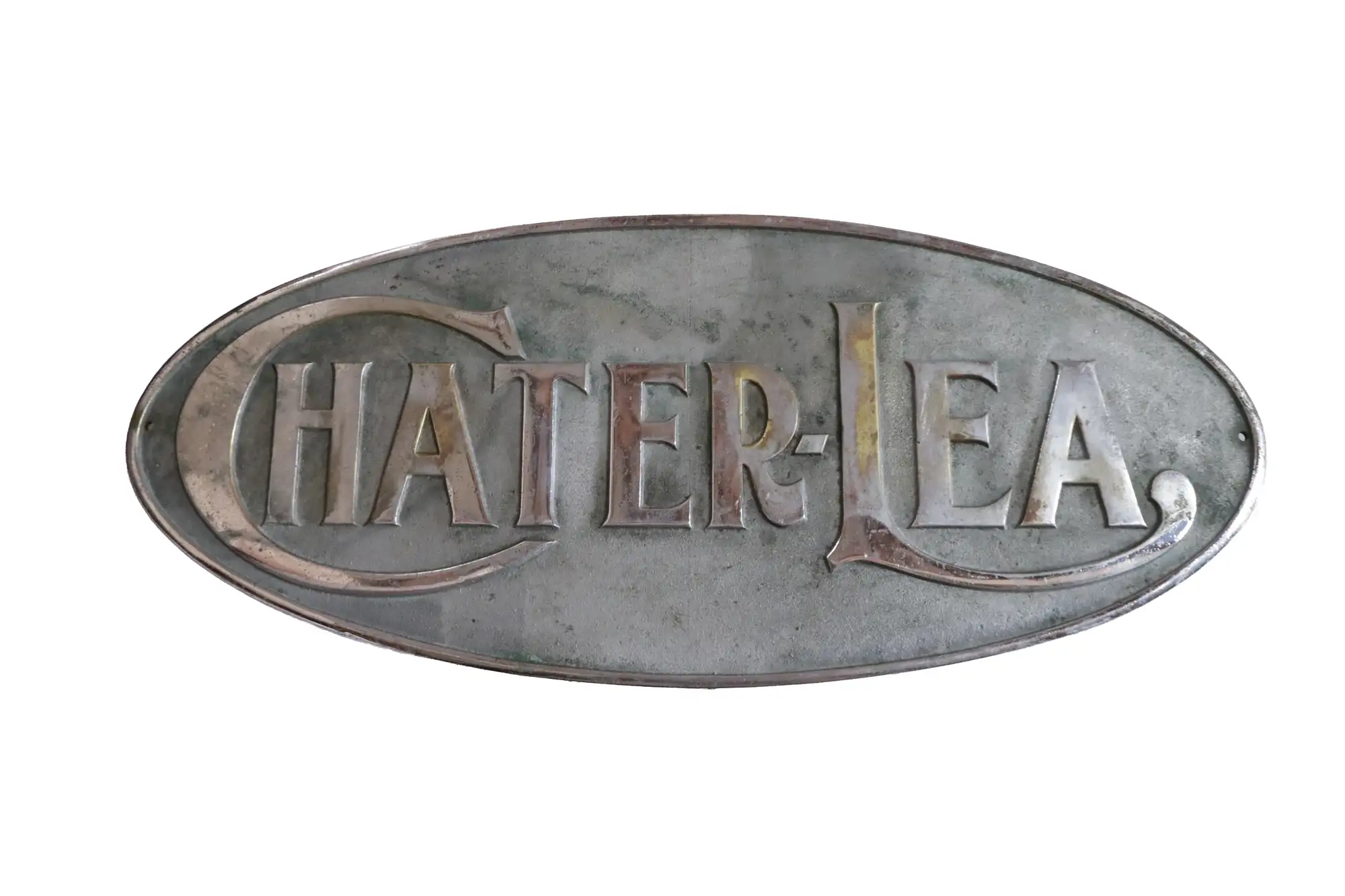 Chater Lea Factory Cast Aluminium Sign-For Sale