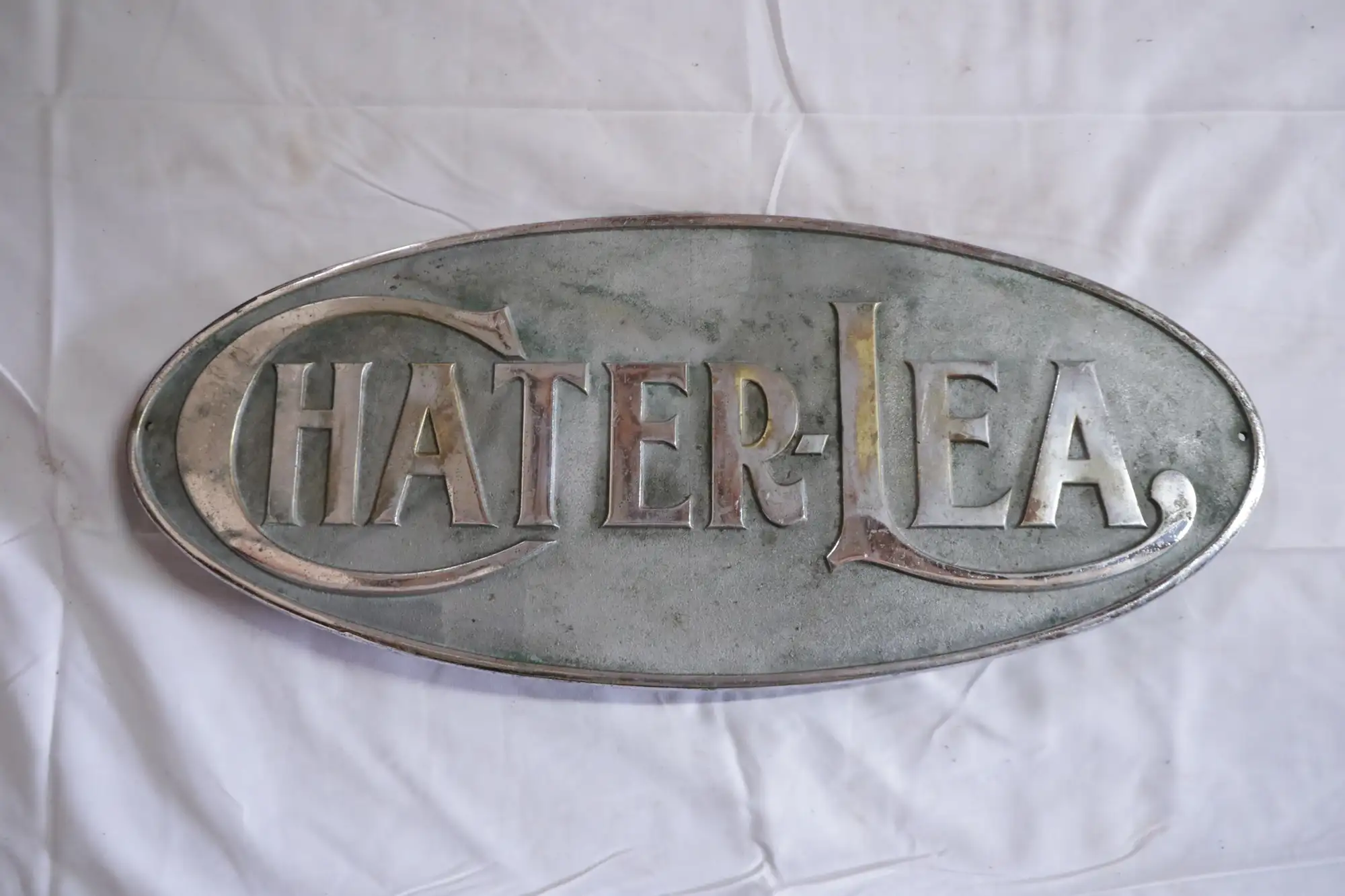 Chater Lea Factory Cast Aluminium Sign-For Sale