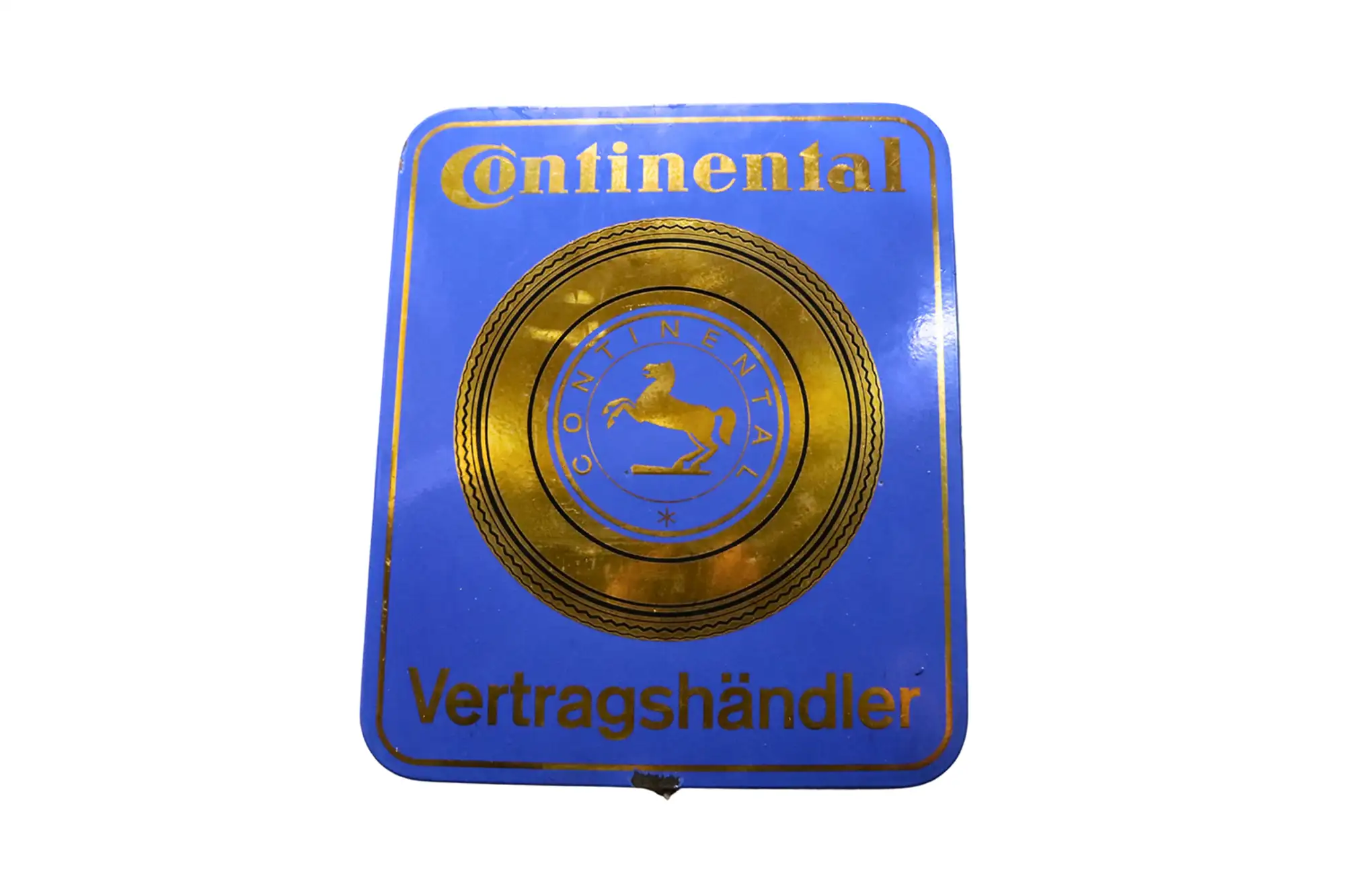 Continental Vertragshandler Enamel Sign-For Sale
