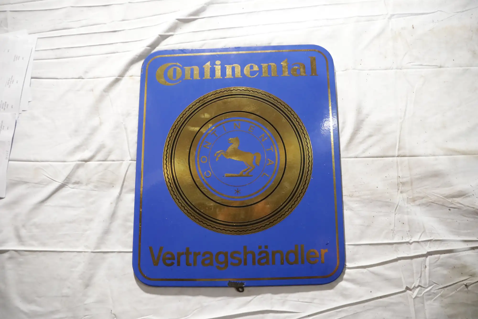 Continental Vertragshandler Enamel Sign-For Sale