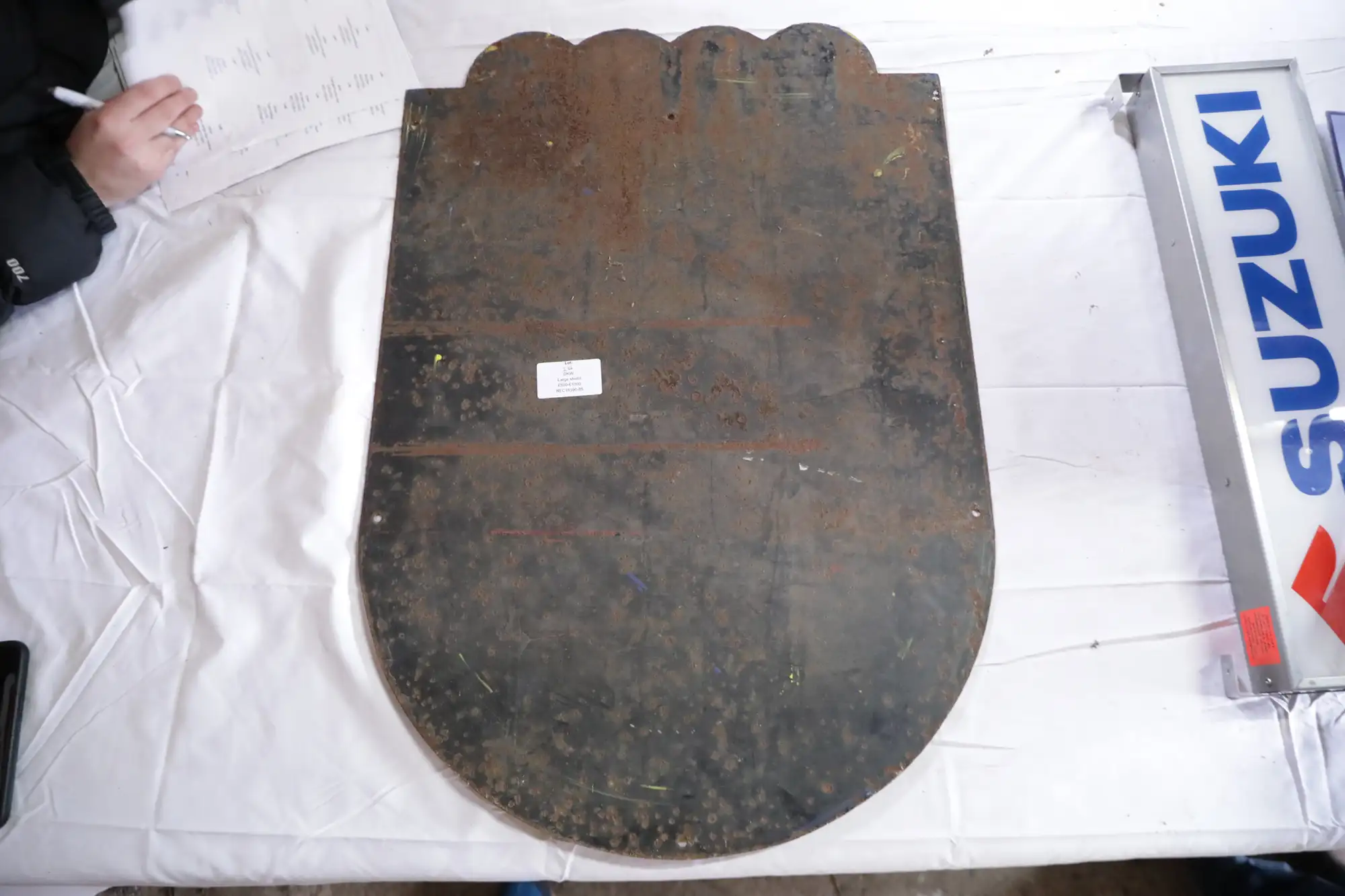 Auto Union DKW Dienst Enamel Shield-For Sale