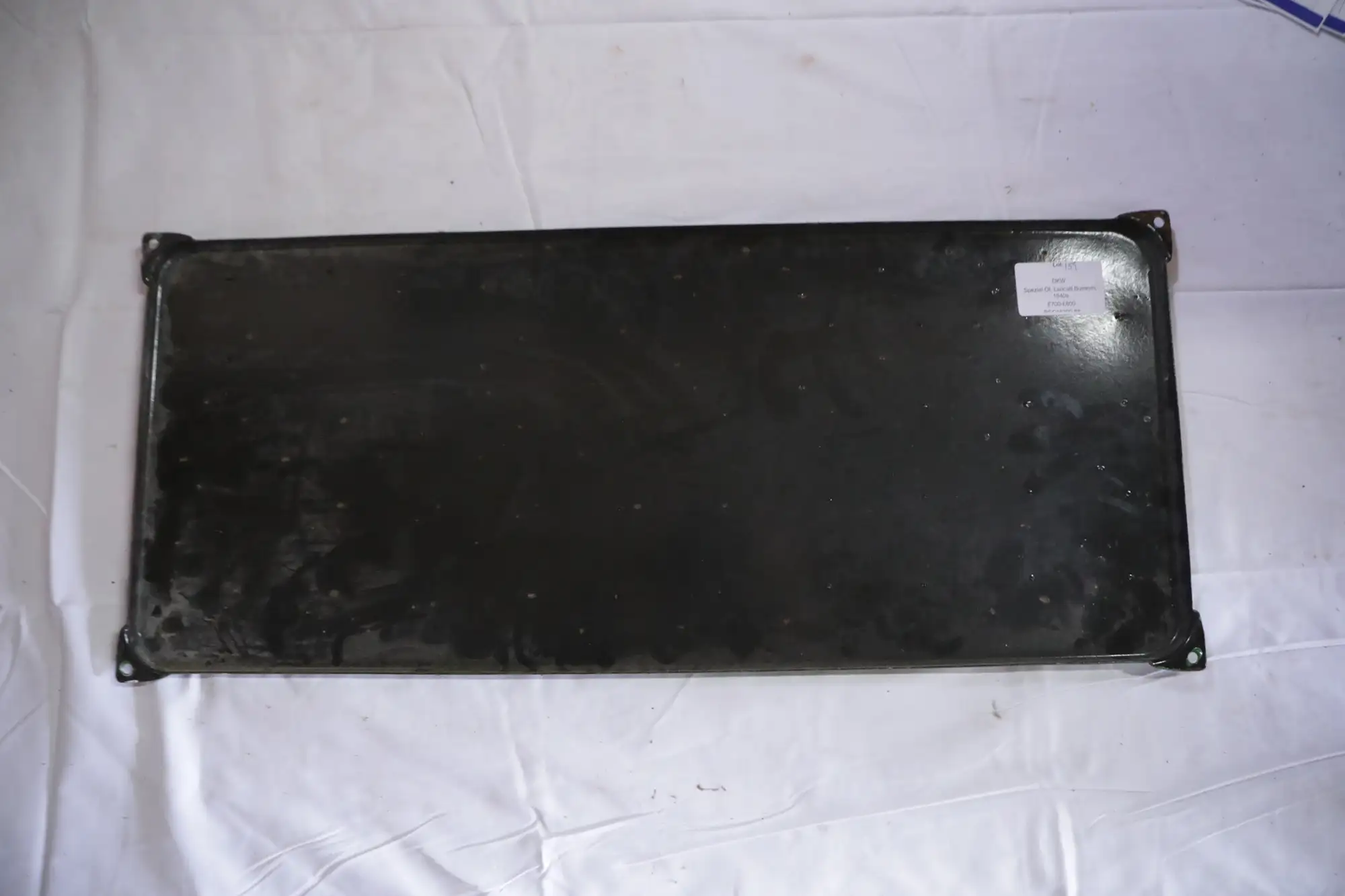 1940s DKW Spezial OI Enamel Sign by Lancatt Bussom-For Sale