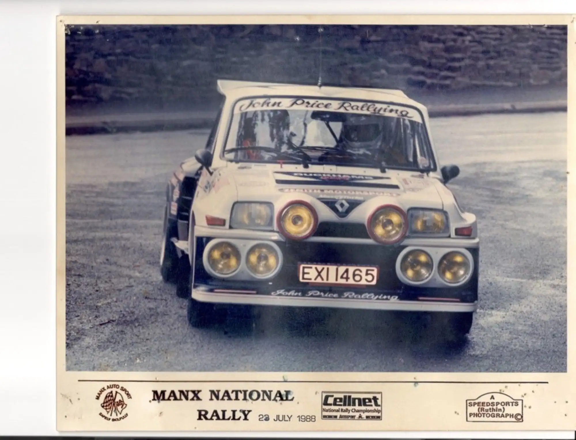 1984 Renault 5 Maxi Turbo – 'EXI 1465' Ex-John Price-For Sale