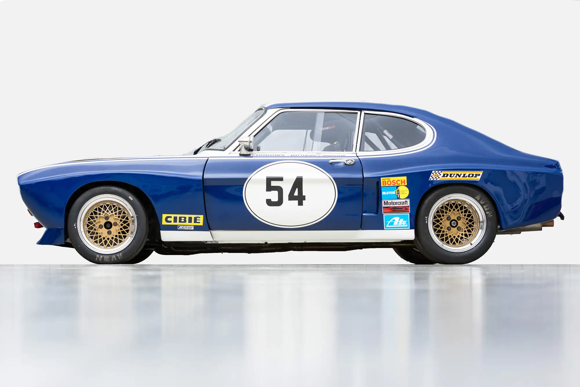 1972 Ford Capri RS2600 (FIA Group 2) - Le Mans Classic Class-For Sale