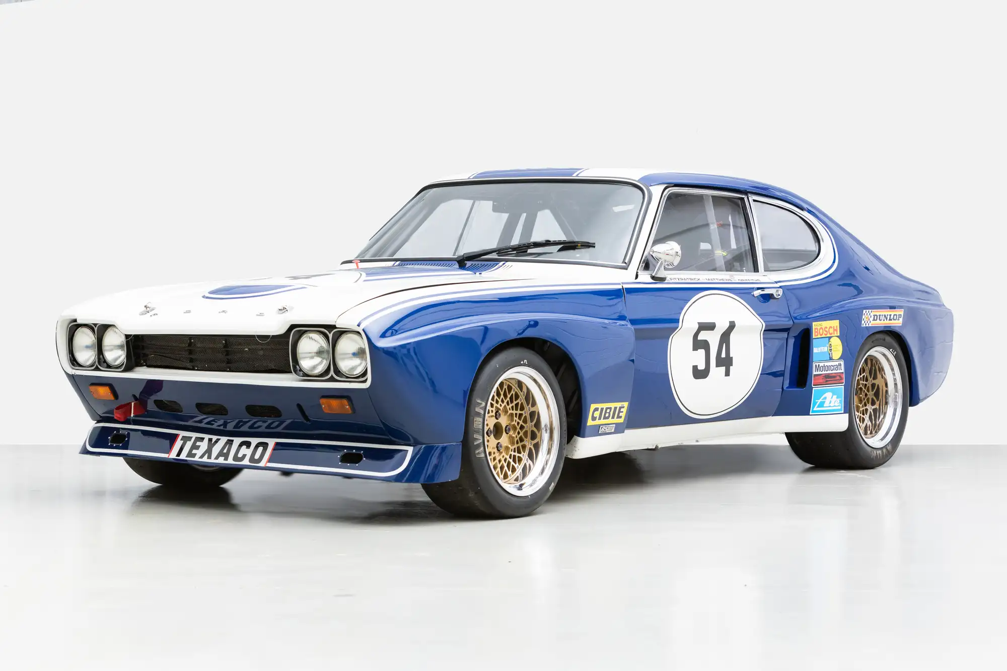 1972 Ford Capri RS2600 (FIA Group 2) - Le Mans Classic Class-For Sale