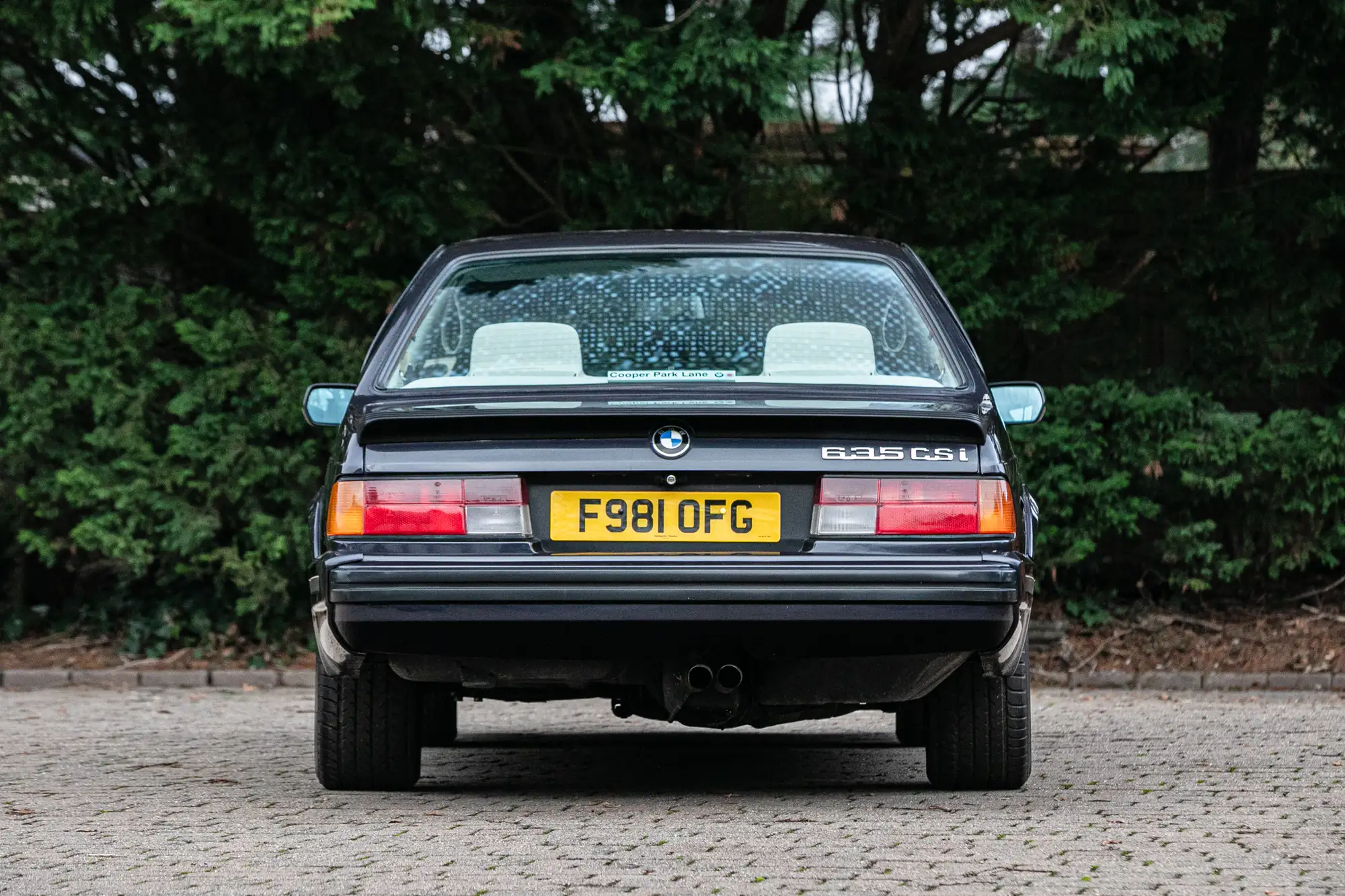 1989 BMW 635 CSi (E24) – Motorsport Edition - Auto -For Sale