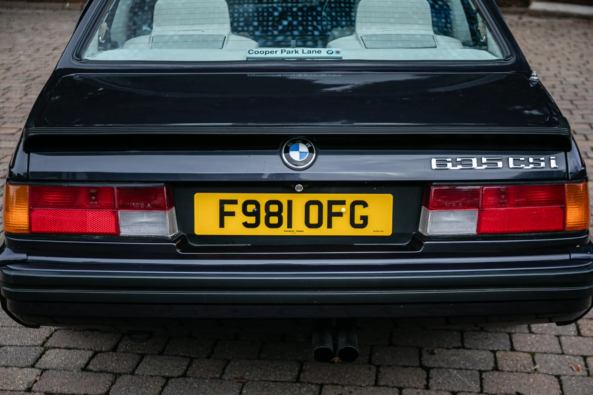 1989 BMW 635 CSi (E24) – Motorsport Edition - Auto -For Sale