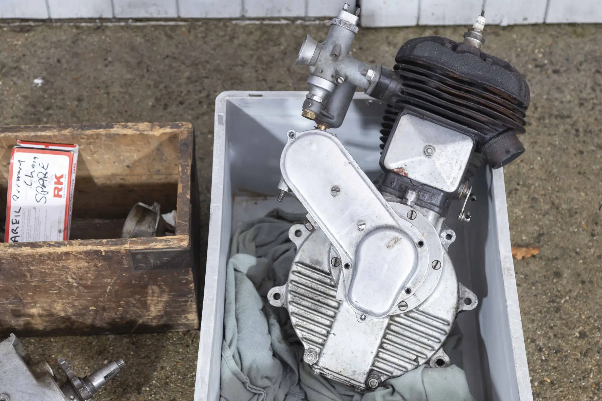 Late 1920s Ariel 557cc side-valve engine, Burman Gearbox and-For Sale