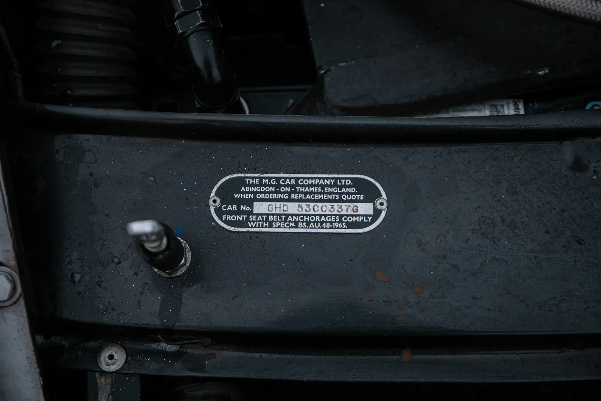 1972 MG B GT Race Car - offered directly from Richard Hammon-For Sale