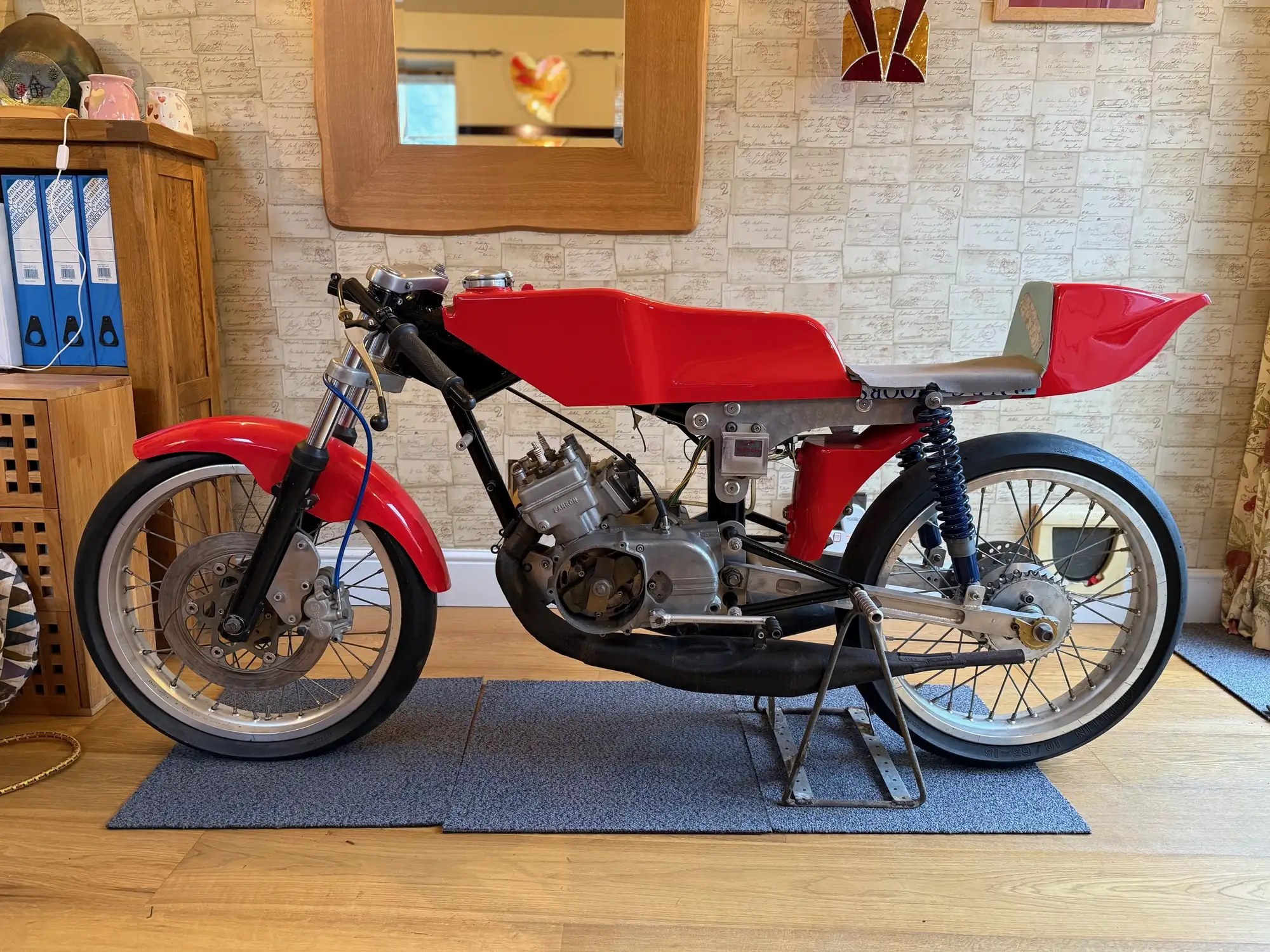 c1968 Fahron Engineering Yamaha 175cc project-For Sale