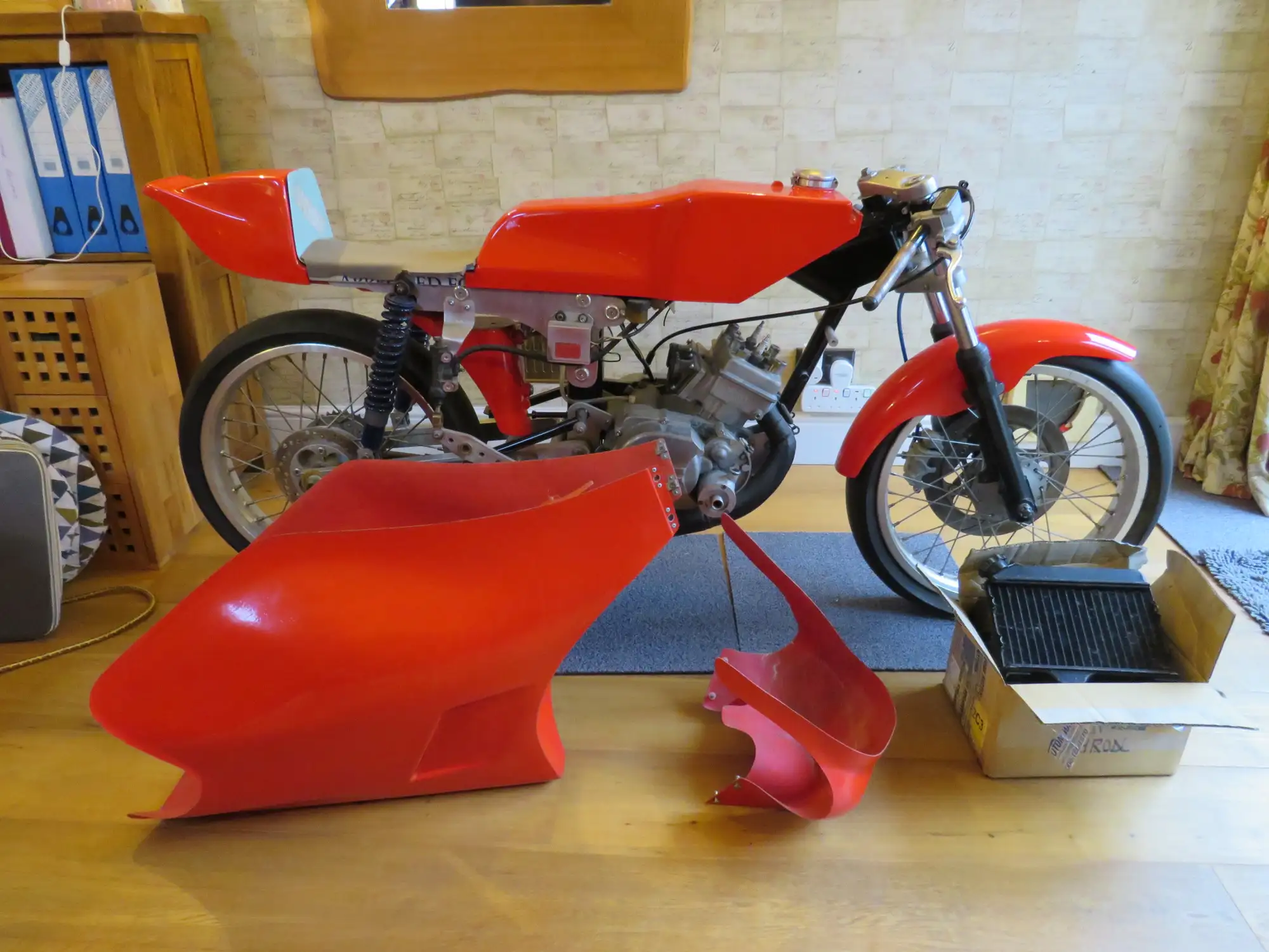 c1968 Fahron Engineering Yamaha 175cc project-For Sale