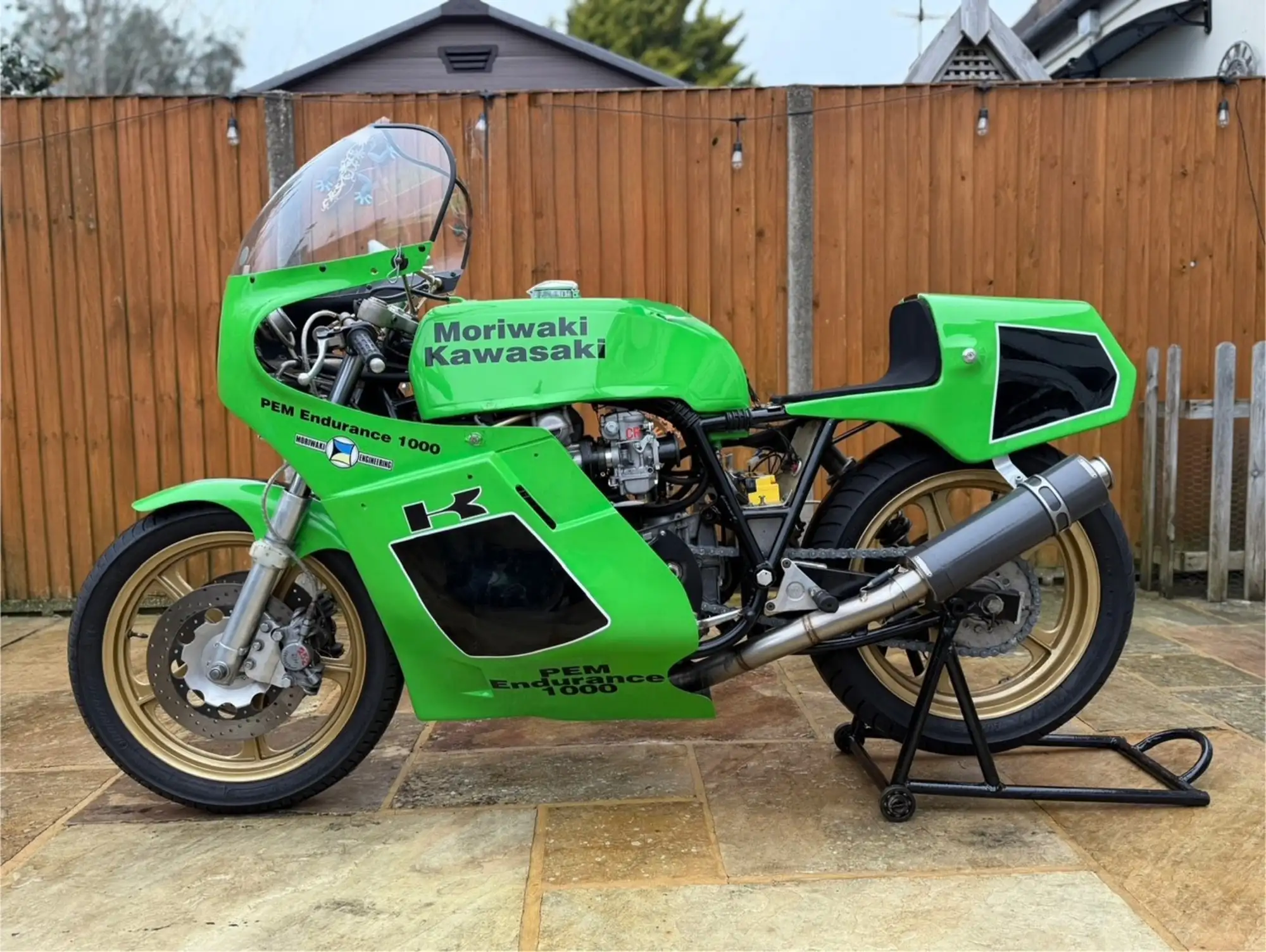 1977 PEM Moriwaki Kawasaki Race Bike 998cc-For Sale