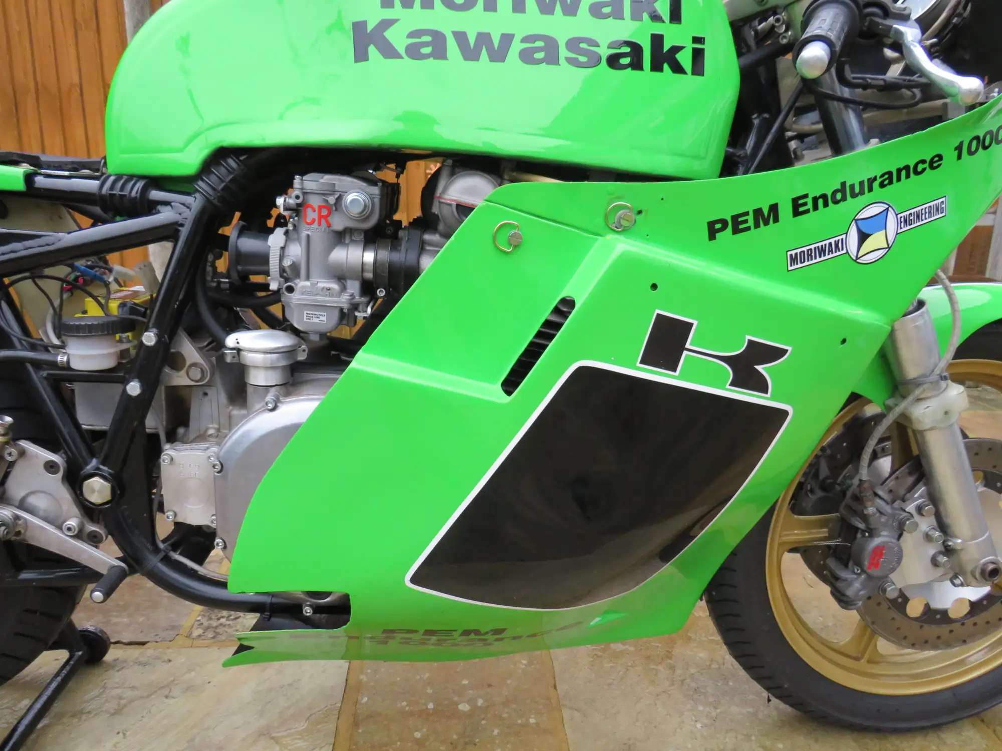 1977 PEM Moriwaki Kawasaki Race Bike 998cc-For Sale