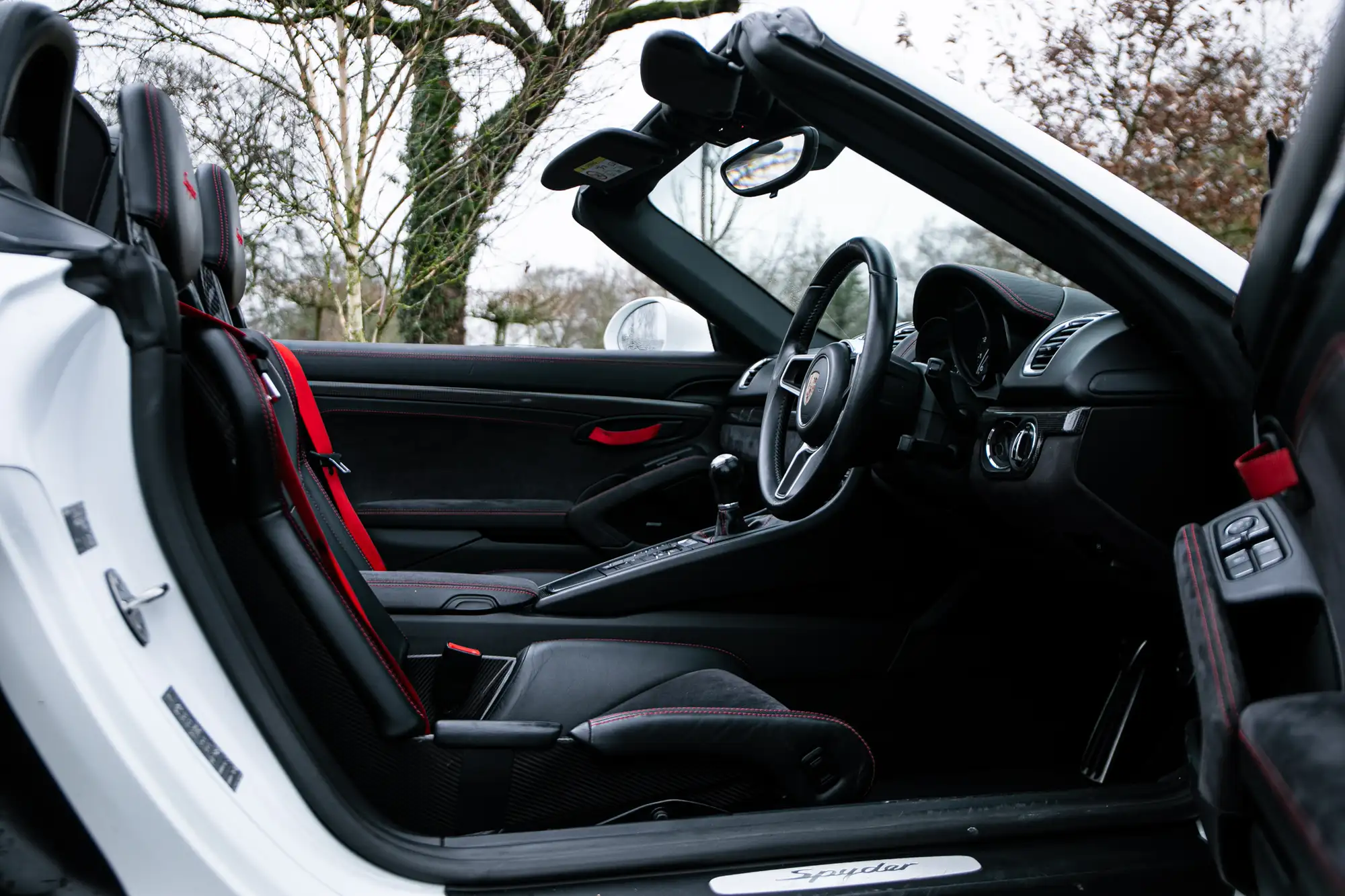 2016 Porsche Boxster Spyder (981)-For Sale