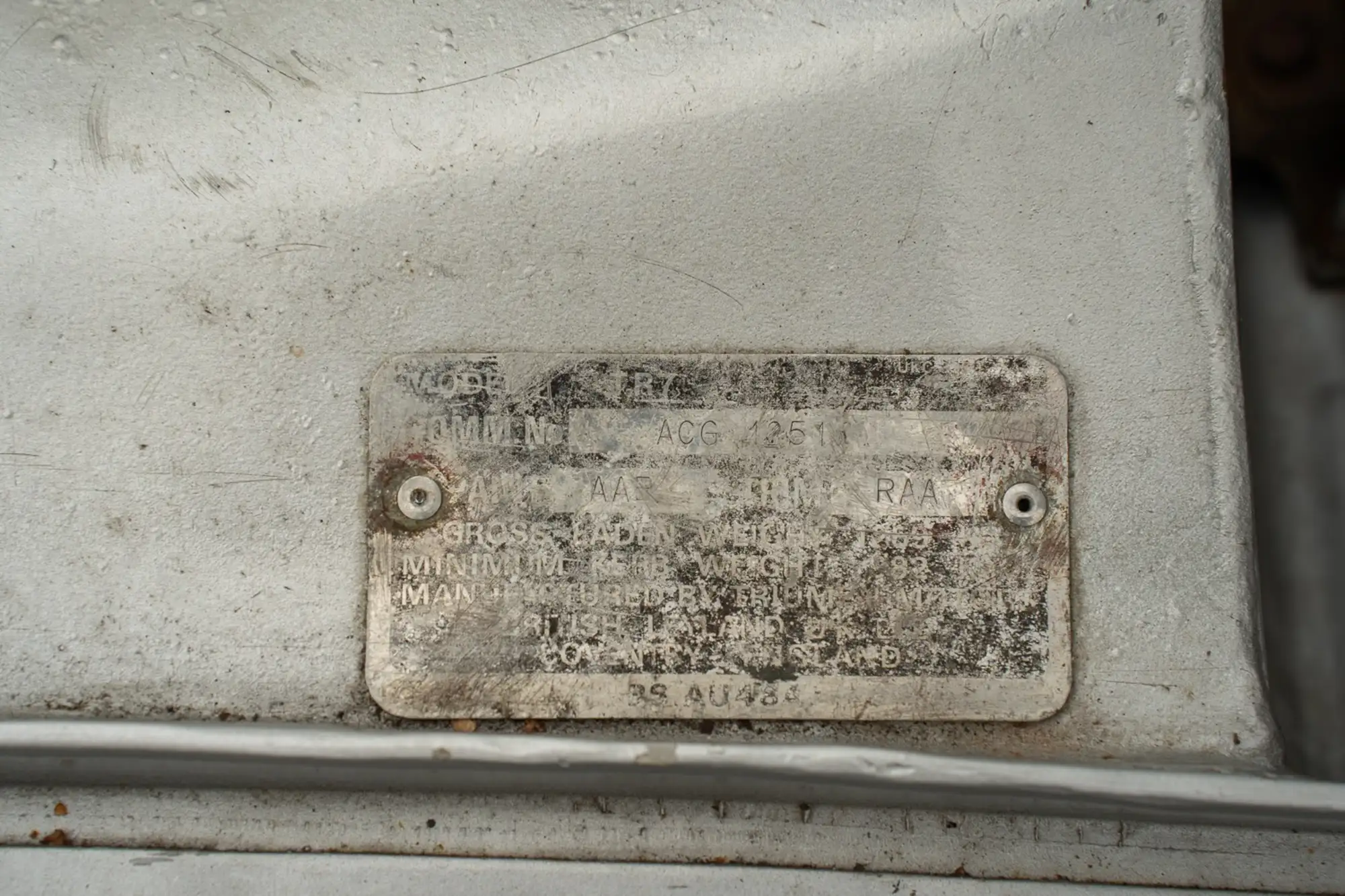 1977 Triumph TR7 V8 - Works Shell-For Sale