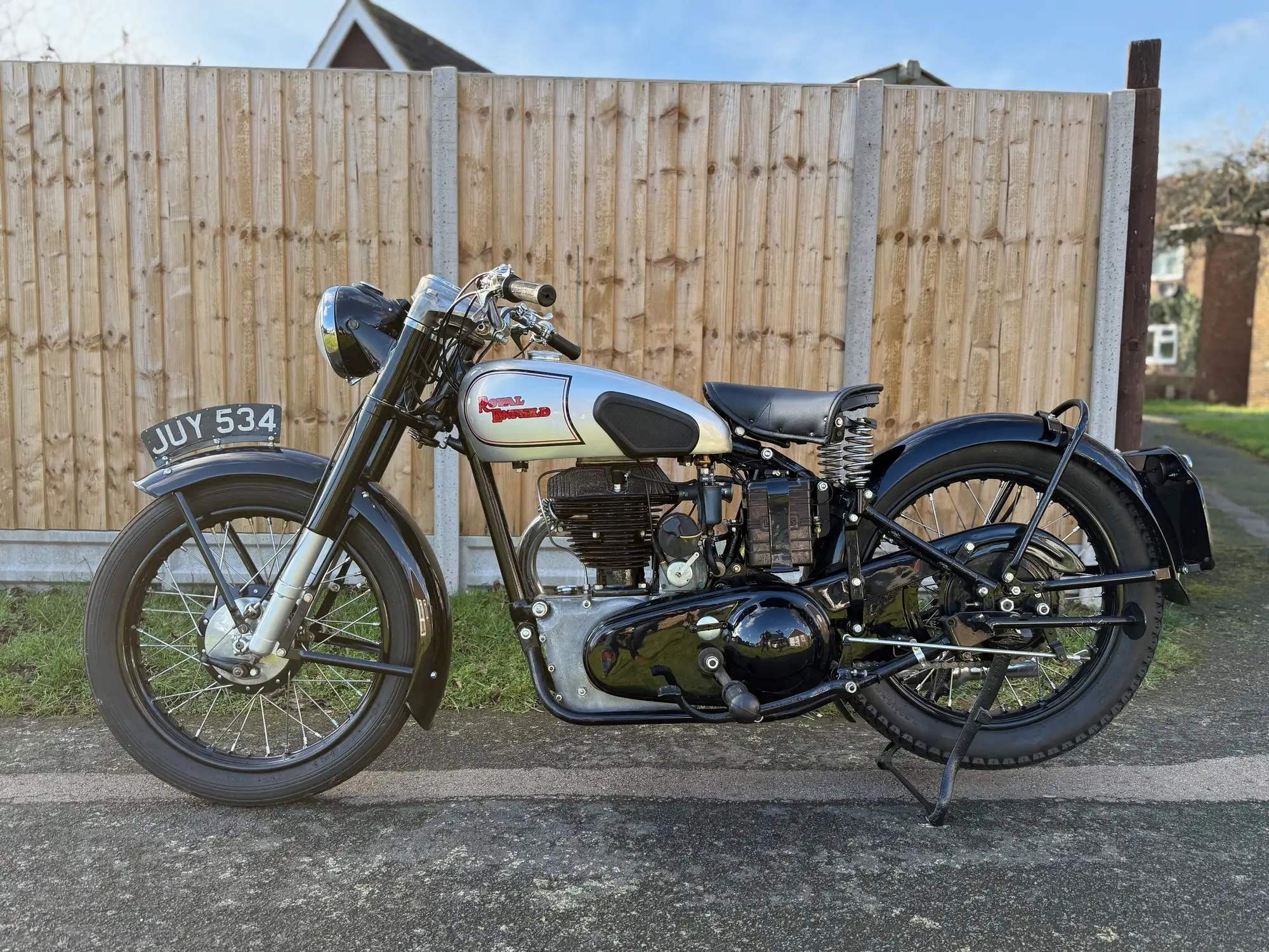 1950 Royal Enfield Model J1 500 449cc-For Sale