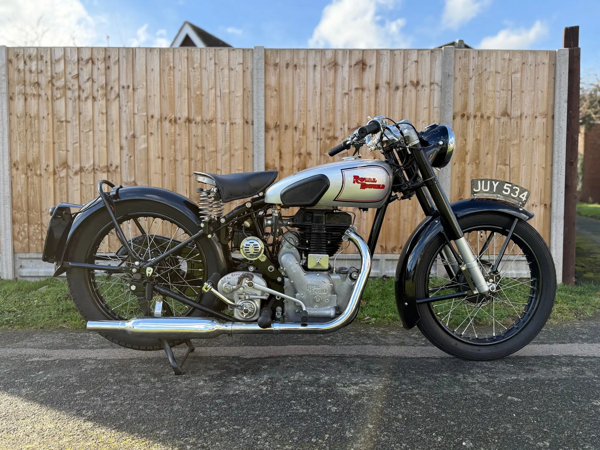 1950 Royal Enfield Model J1 500 449cc-For Sale