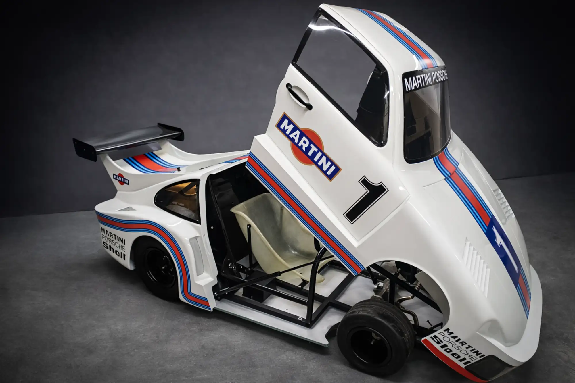 Half-Scale Petrol Driven Porsche 935 Child's Car -For Sale