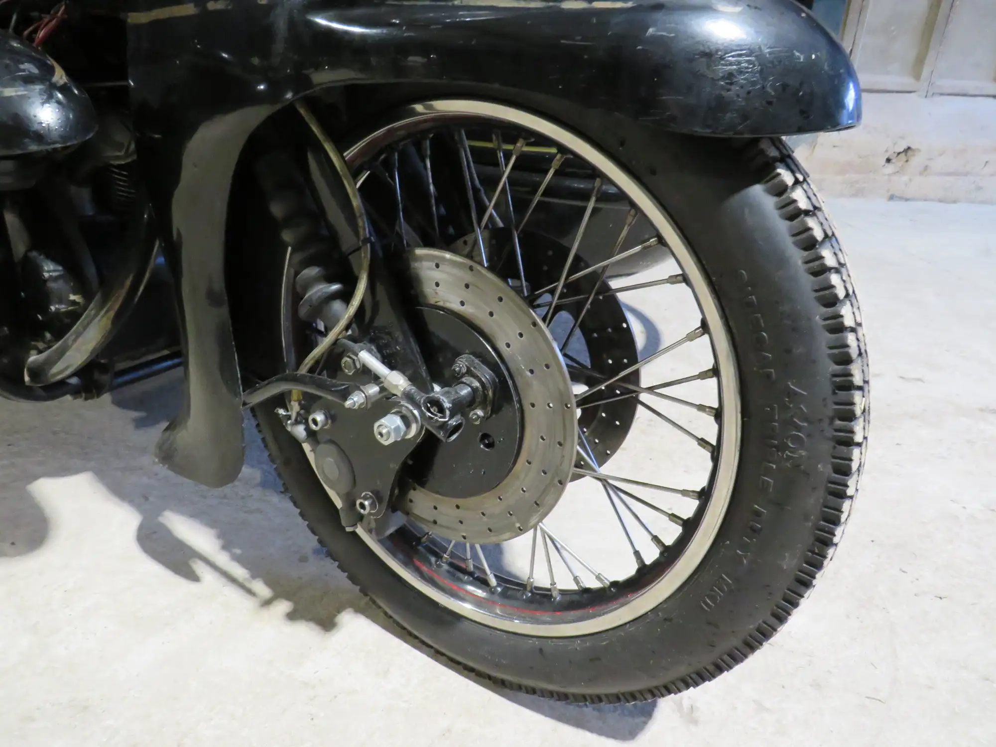 1950 Vincent Series D Black Prince combination 998cc-For Sale