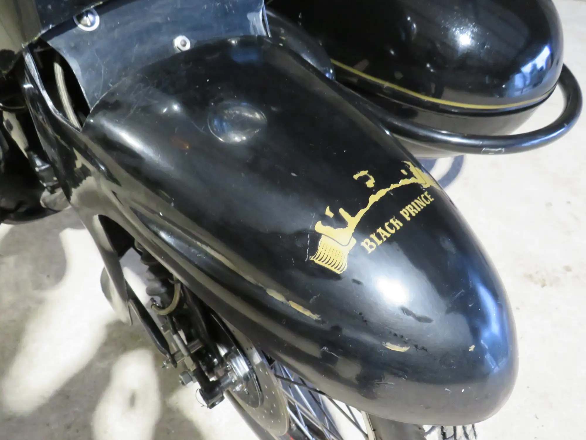 1950 Vincent Series D Black Prince combination 998cc-For Sale