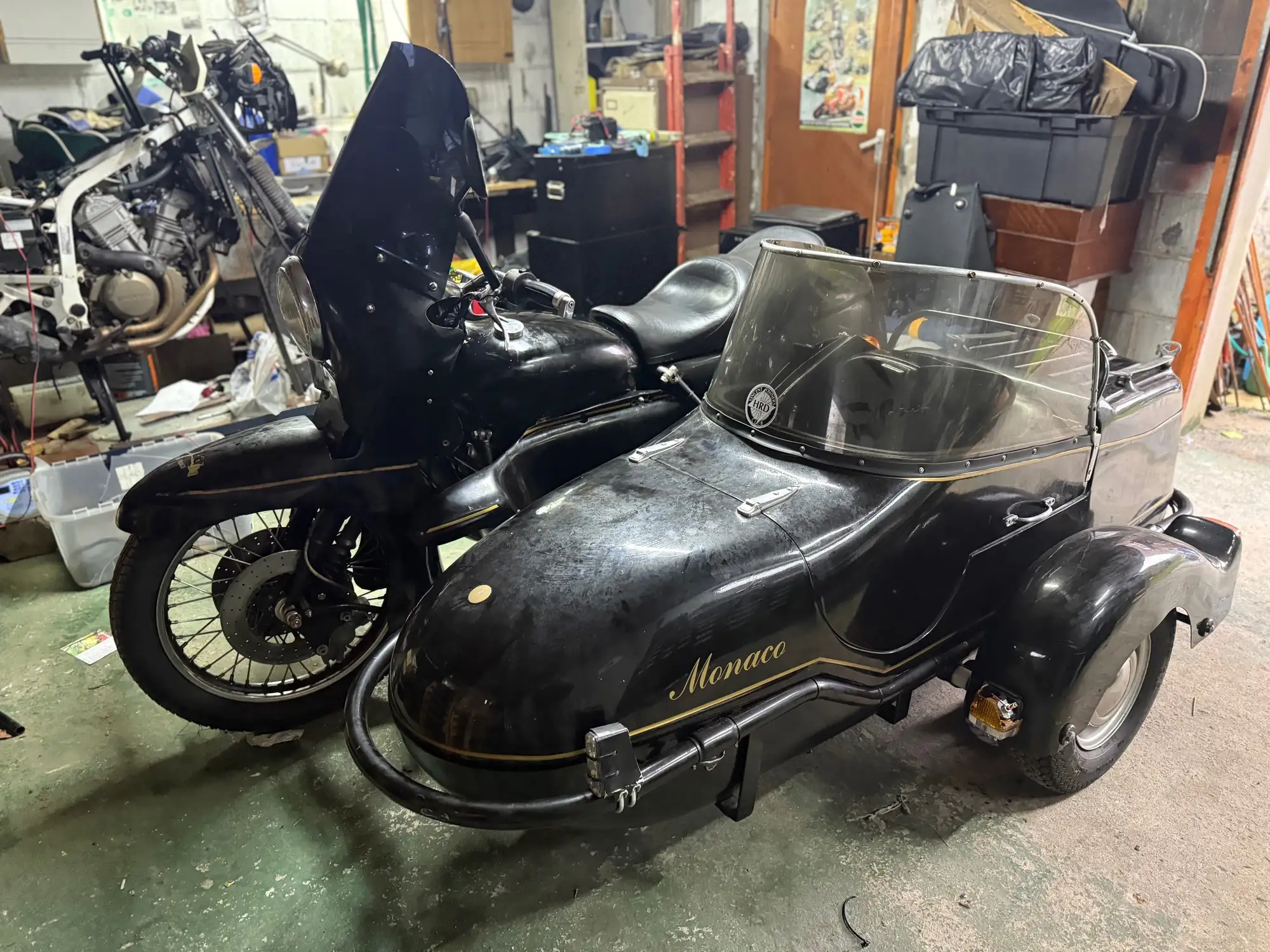 1950 Vincent Series D Black Prince combination 998cc-For Sale