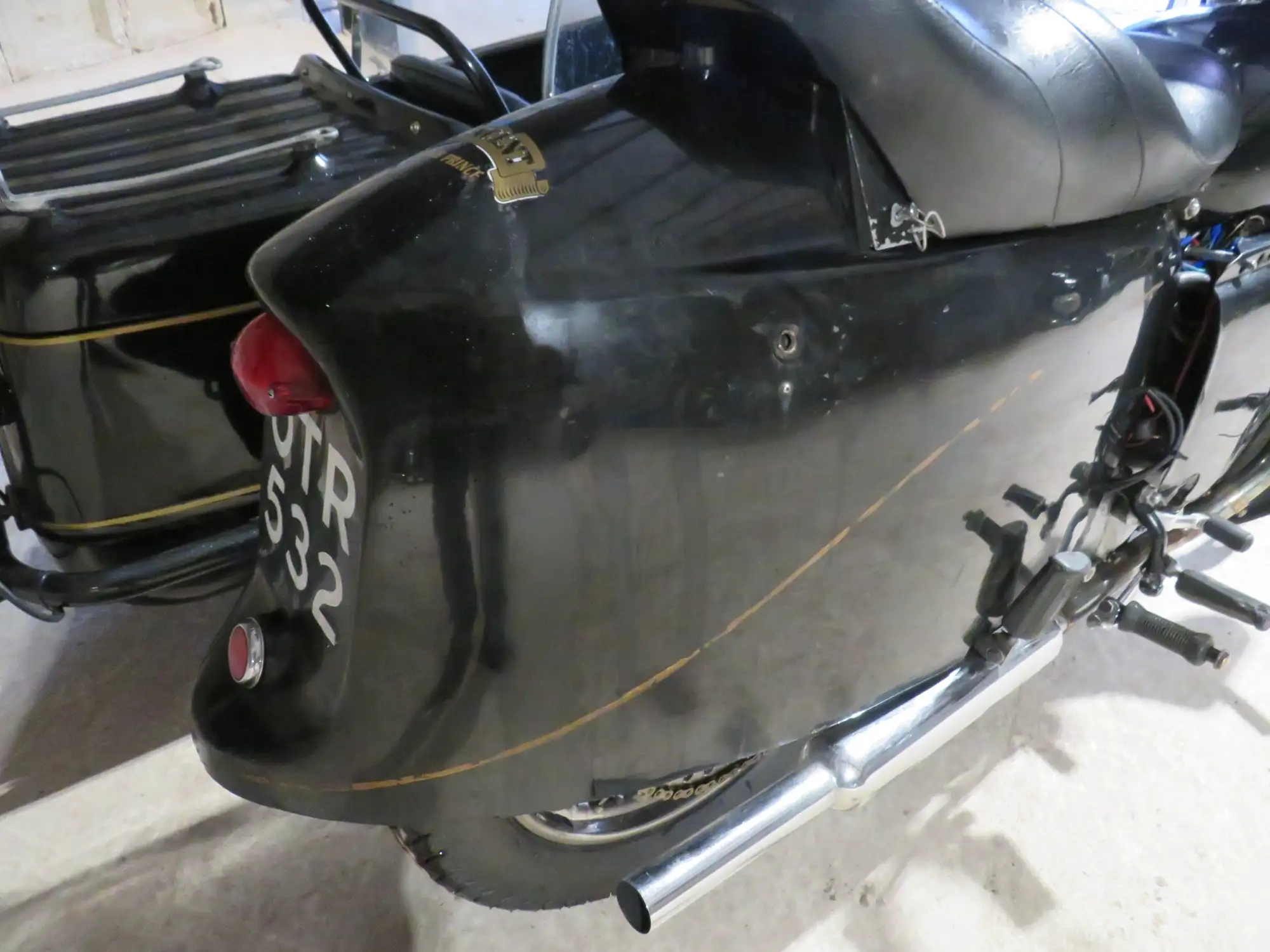 1950 Vincent Series D Black Prince combination 998cc-For Sale