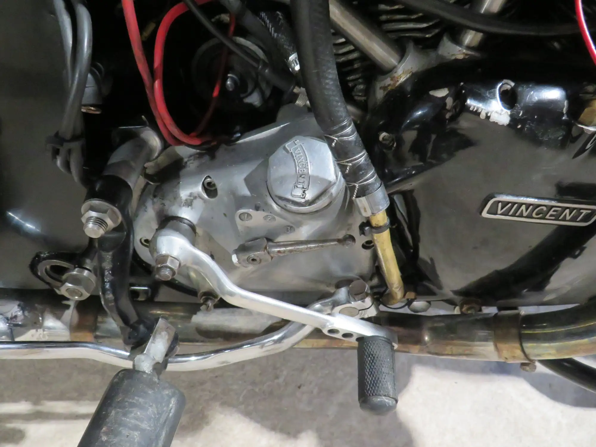 1950 Vincent Series D Black Prince combination 998cc-For Sale