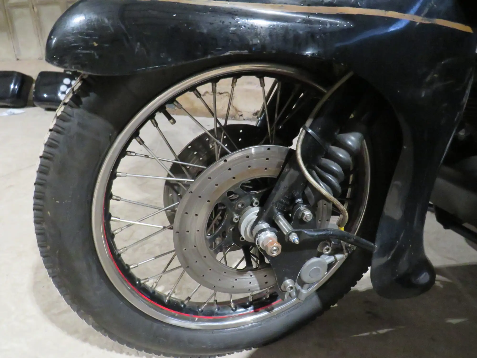 1950 Vincent Series D Black Prince combination 998cc-For Sale