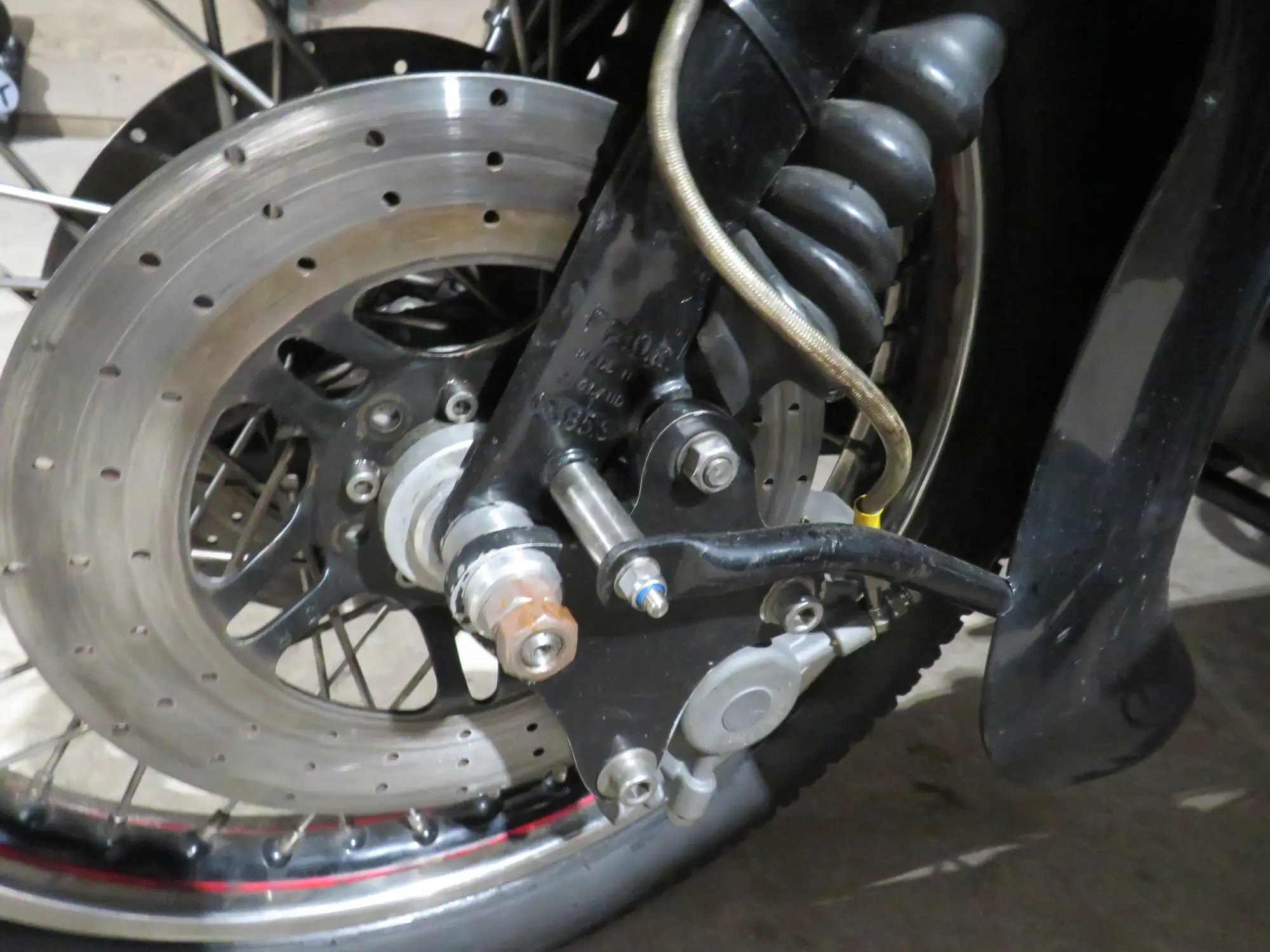 1950 Vincent Series D Black Prince combination 998cc-For Sale