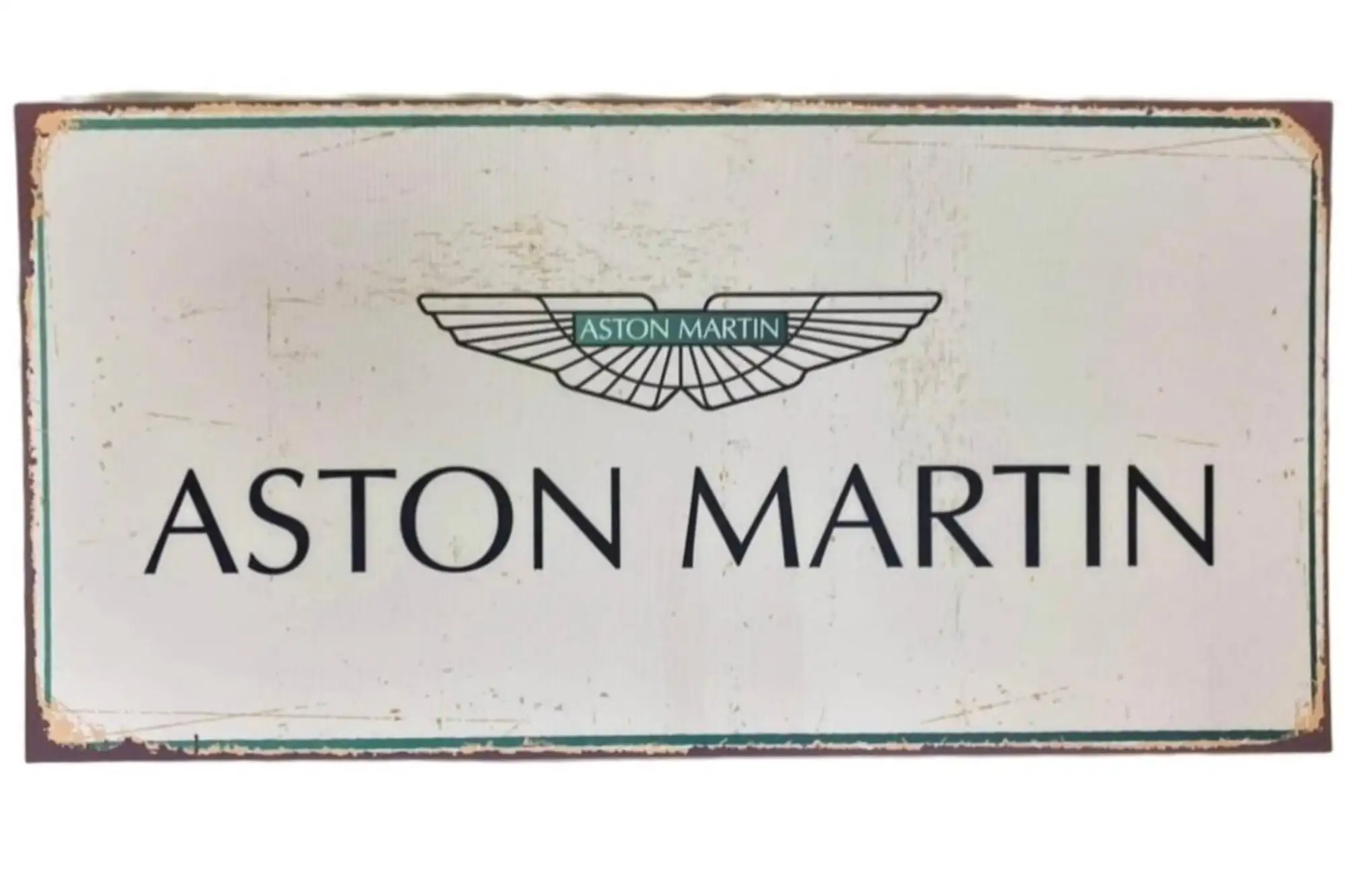 'Aston Martin' Large Plastic Sign-For Sale