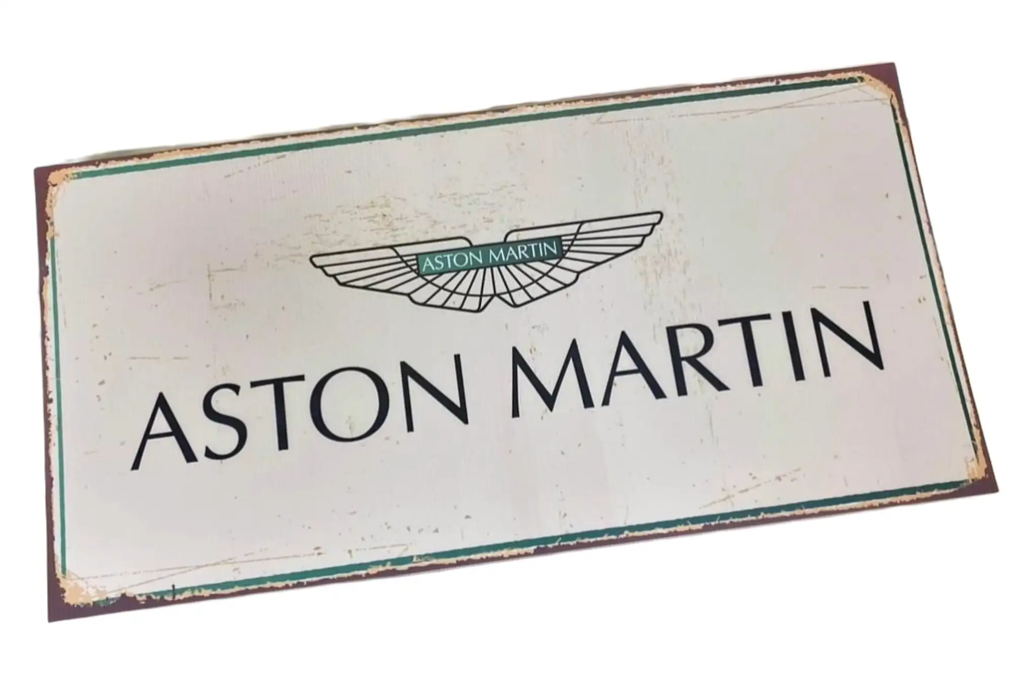 'Aston Martin' Large Plastic Sign-For Sale