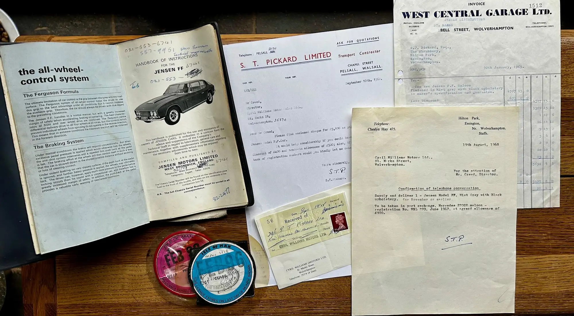 1969 Jensen Mk1 FF - singular ownership / barn-find-For Sale