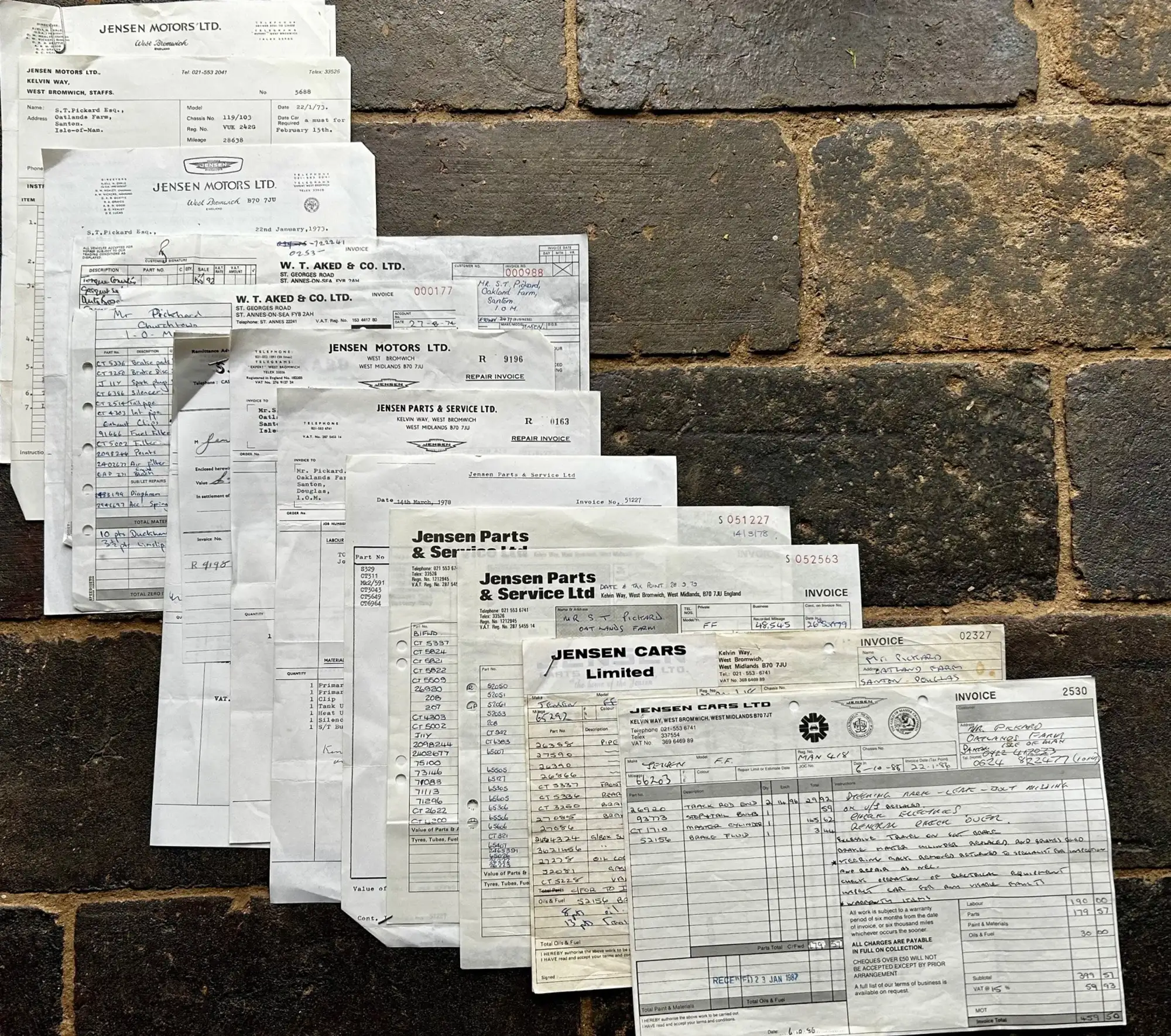 1969 Jensen Mk1 FF - singular ownership / barn-find-For Sale