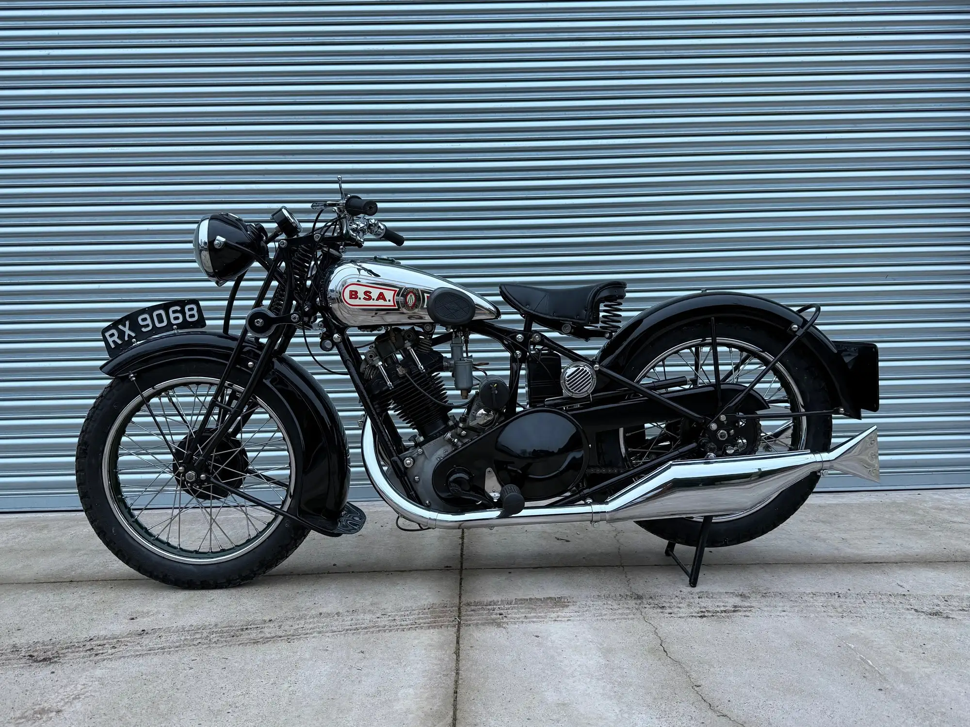 1931 BSA S31-10 de Luxe Sloper 493cc-For Sale
